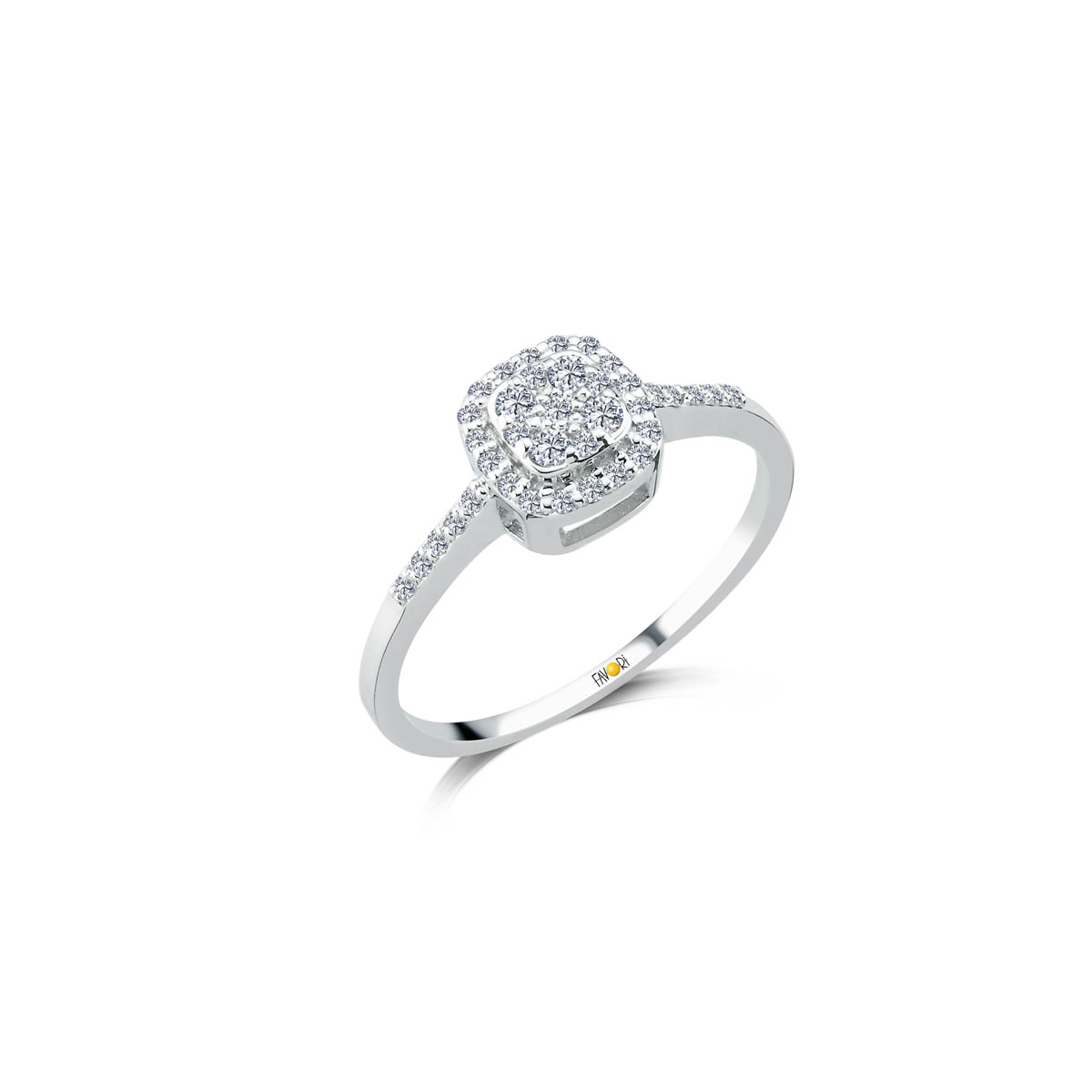 PIRLANTA TAŞLI FANTAZİ YÜZÜK 0.22 CT