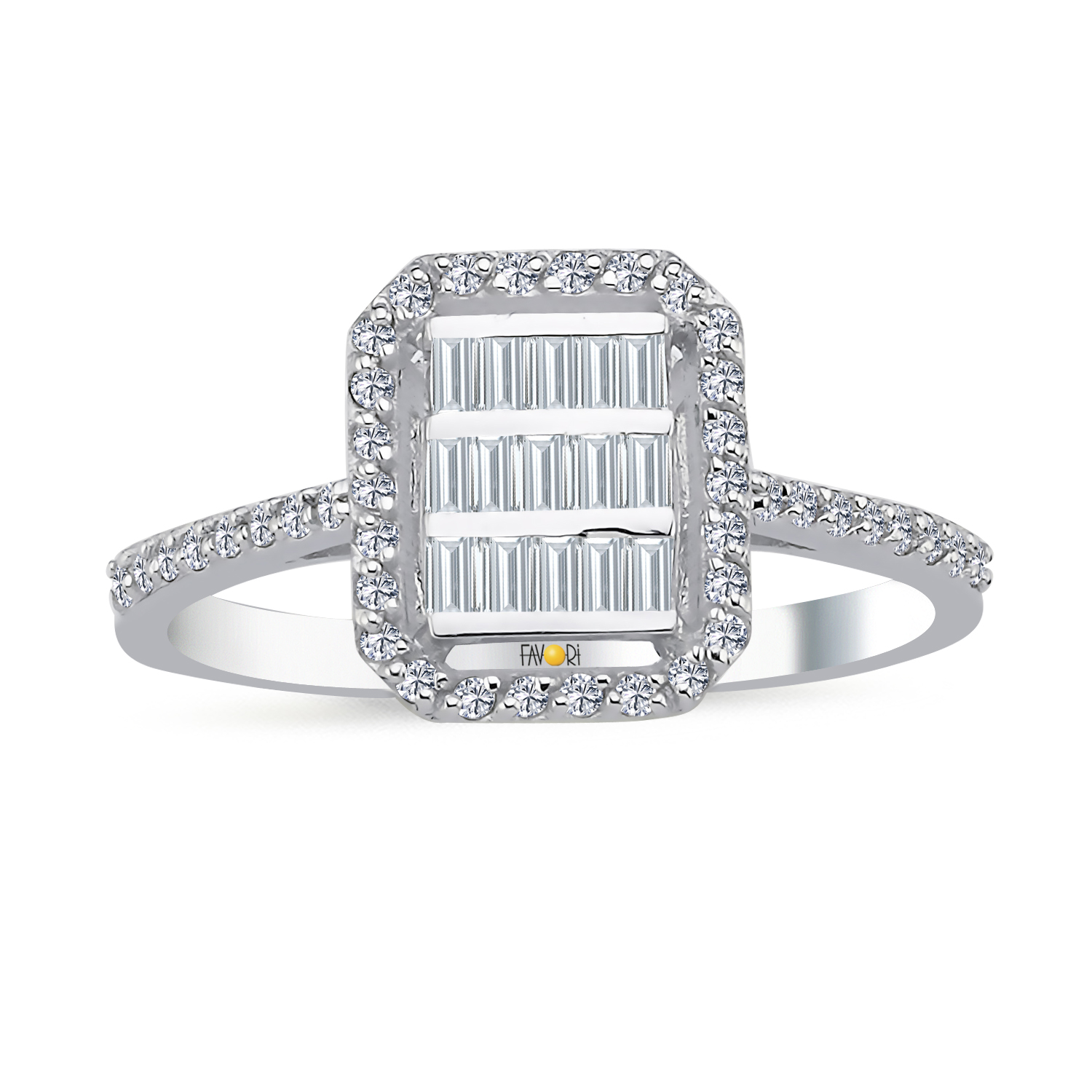 Pırlanta Baget Yüzük