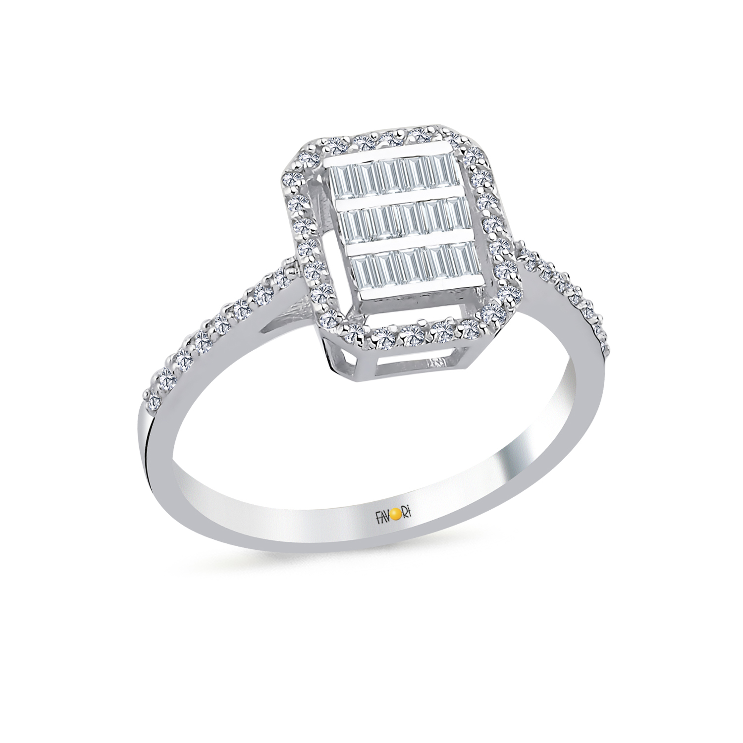 Pırlanta Baget Yüzük