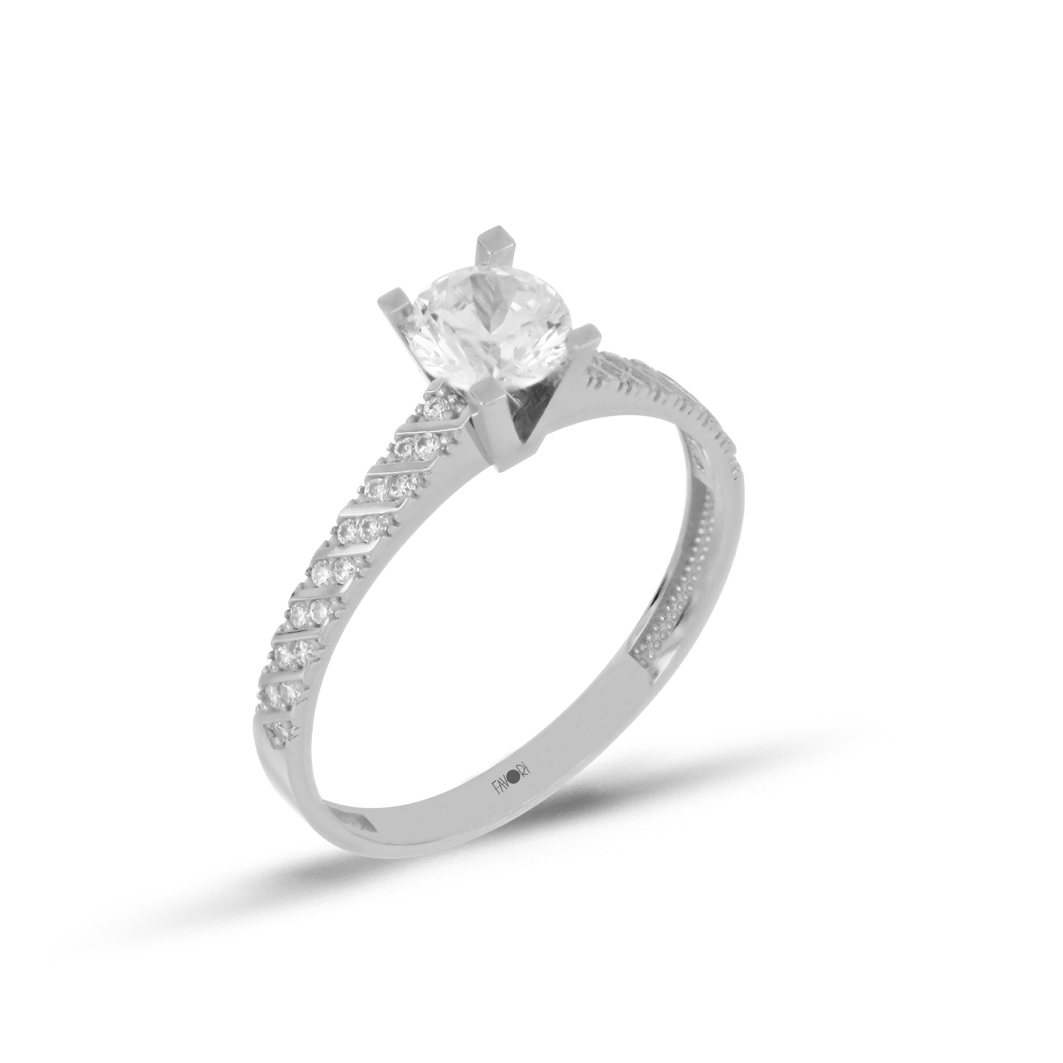 Altın Tektaş Yüzük