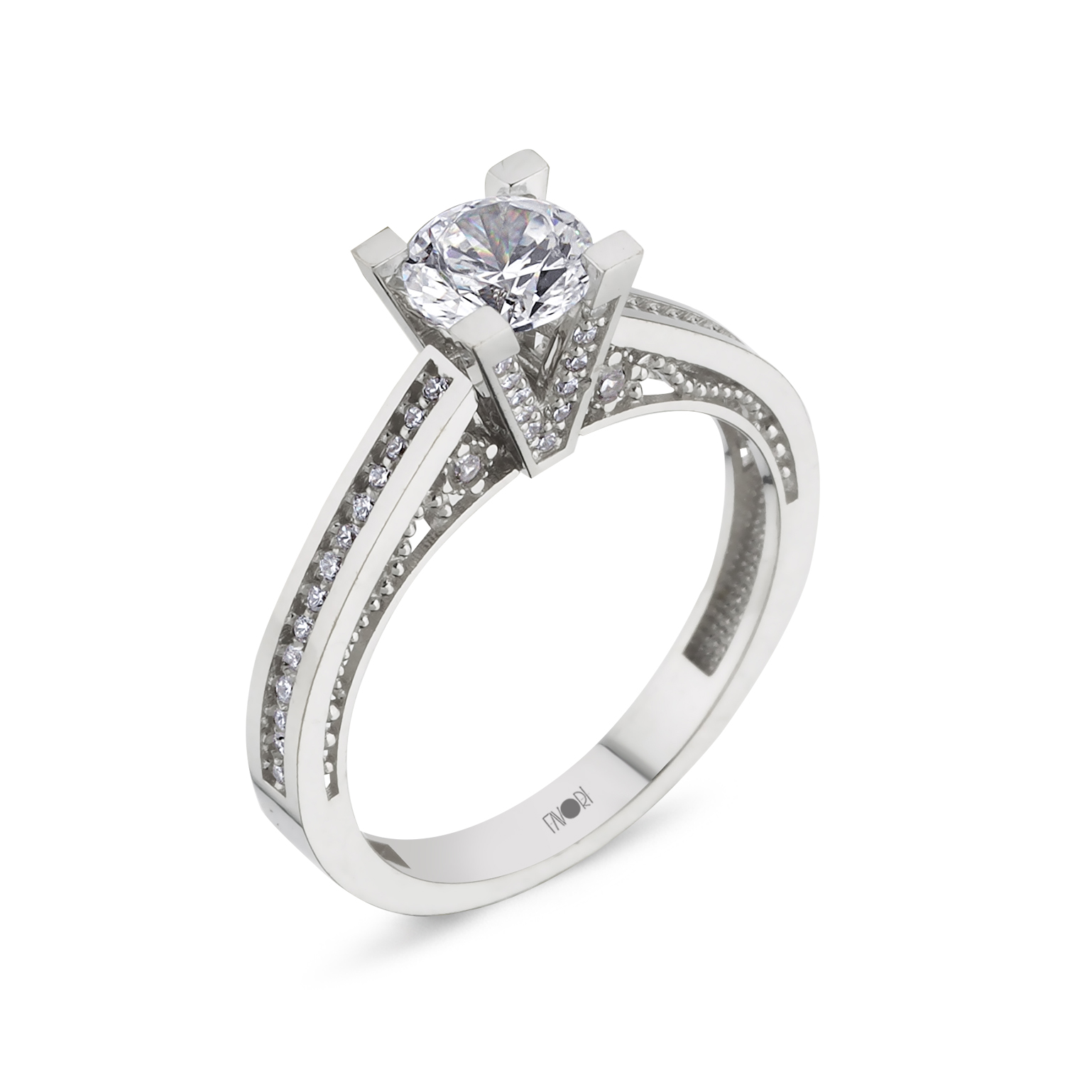 Altın Tektaş Yüzük