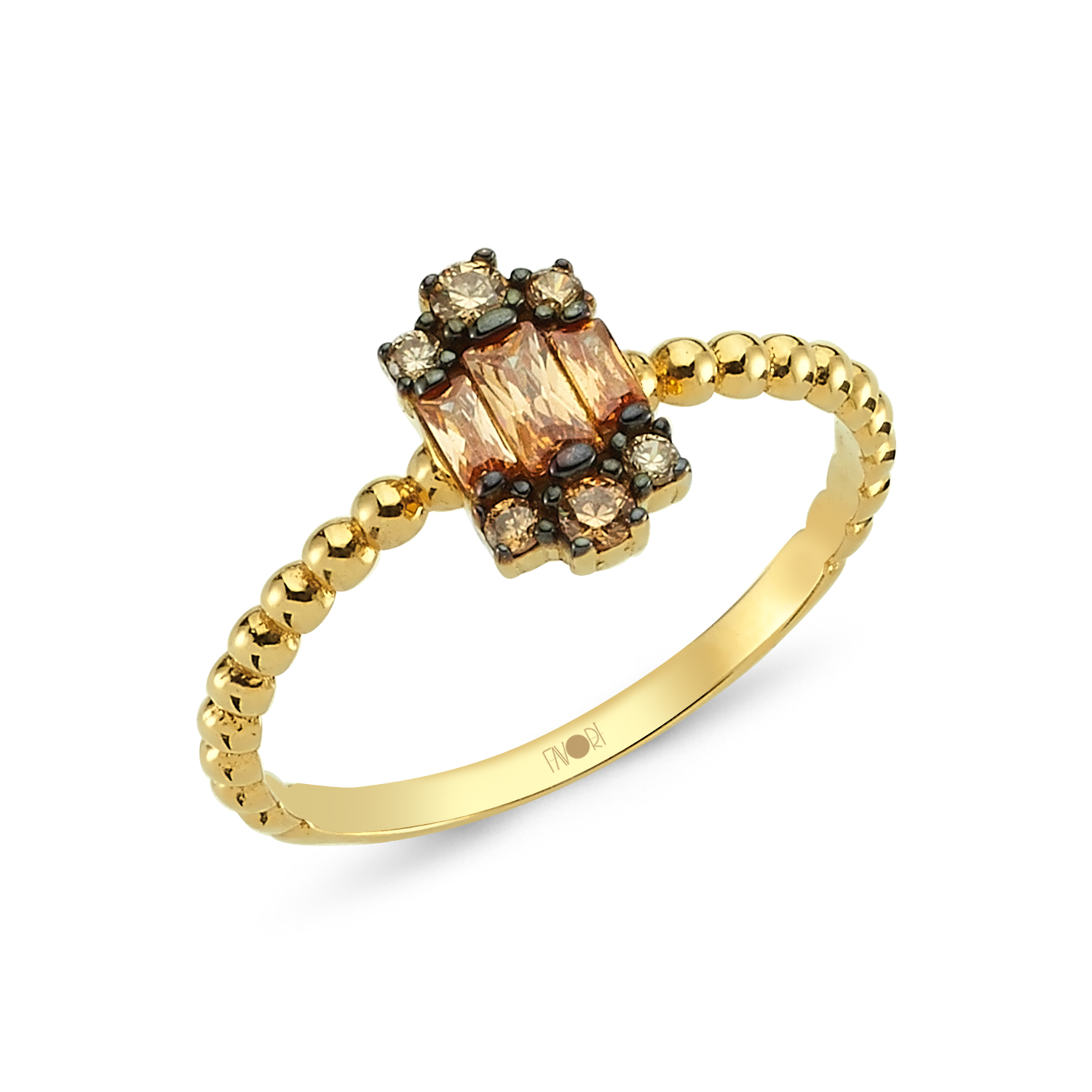 Altın Taşlı Yüzük