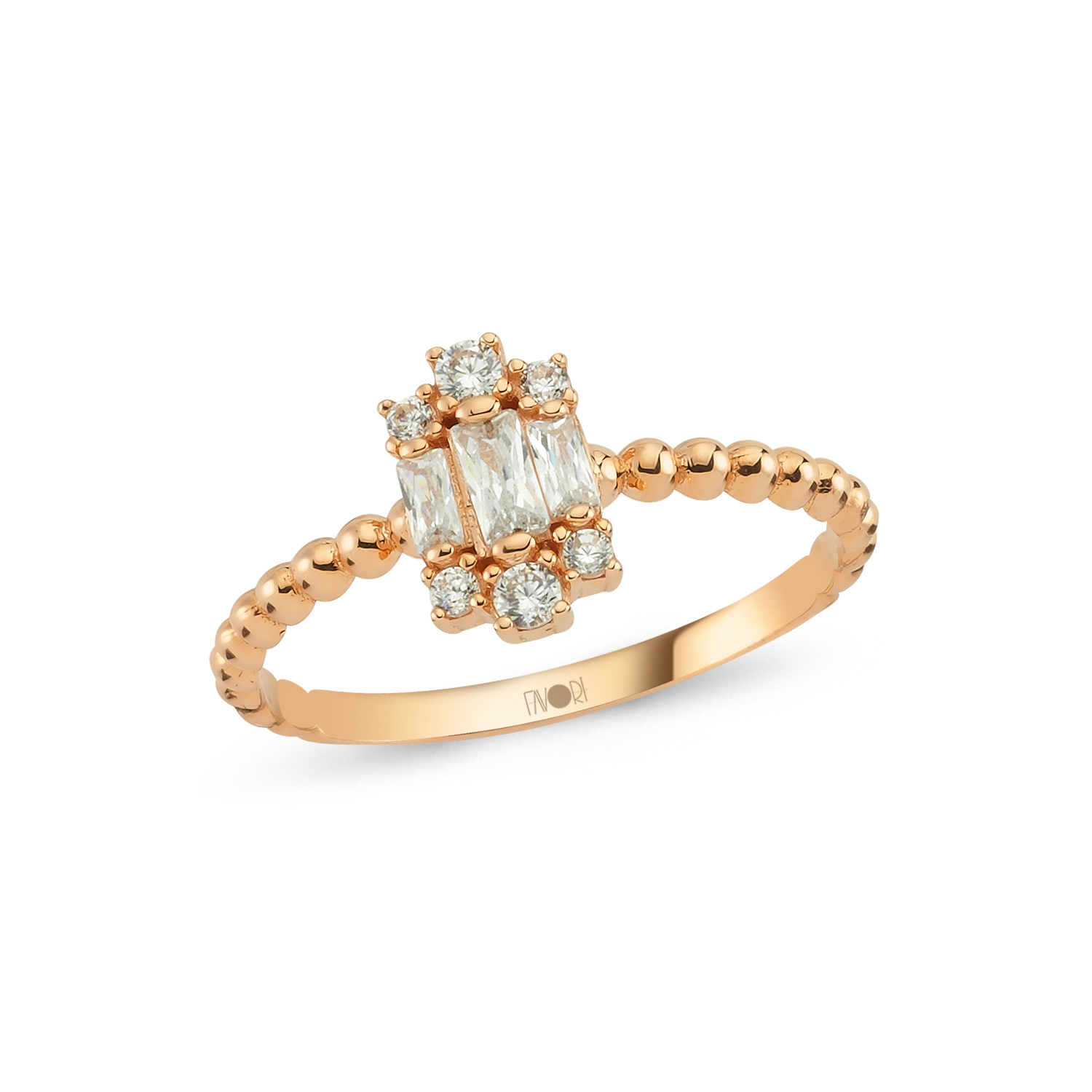 Altın Taşlı Yüzük