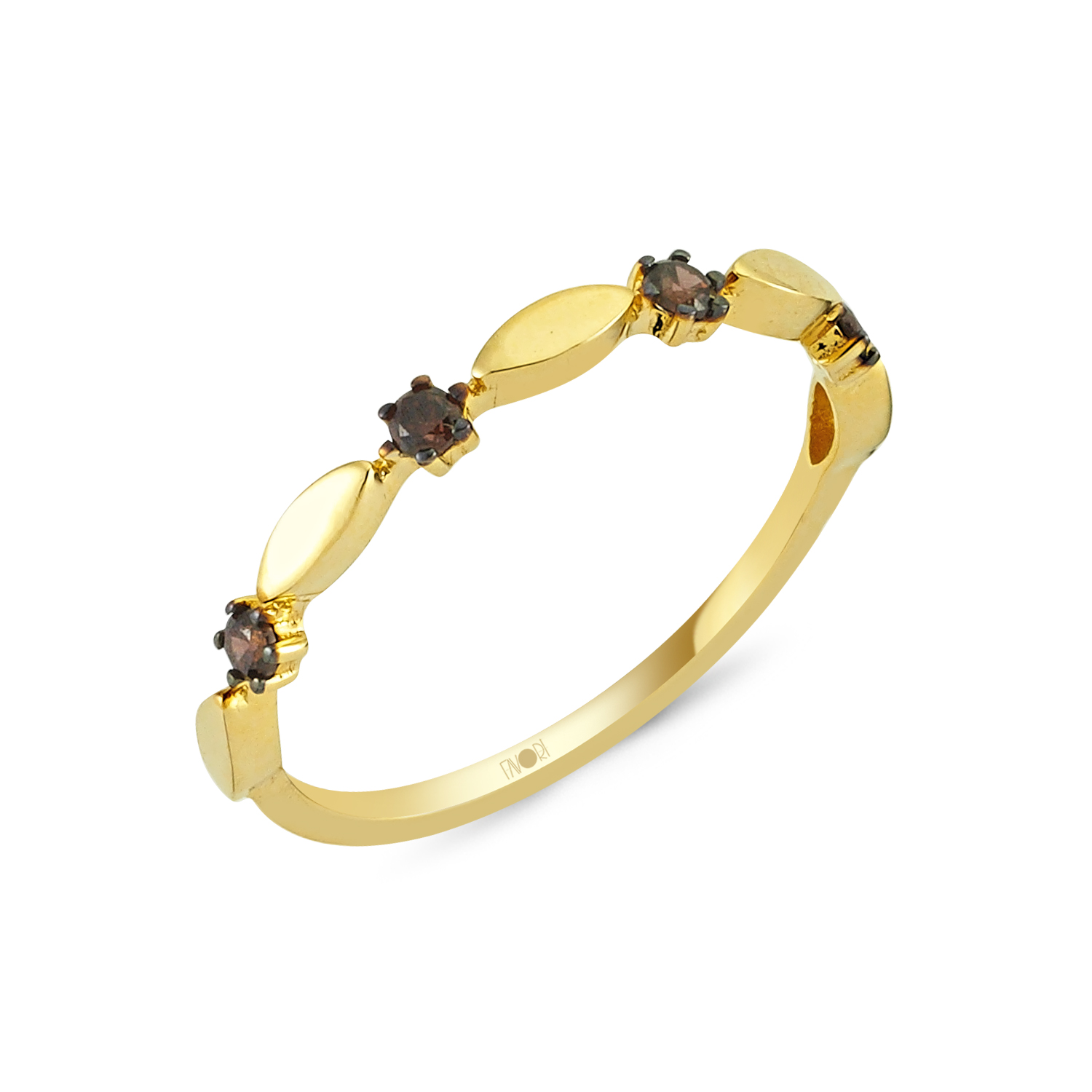 Altın Taşlı Yüzük