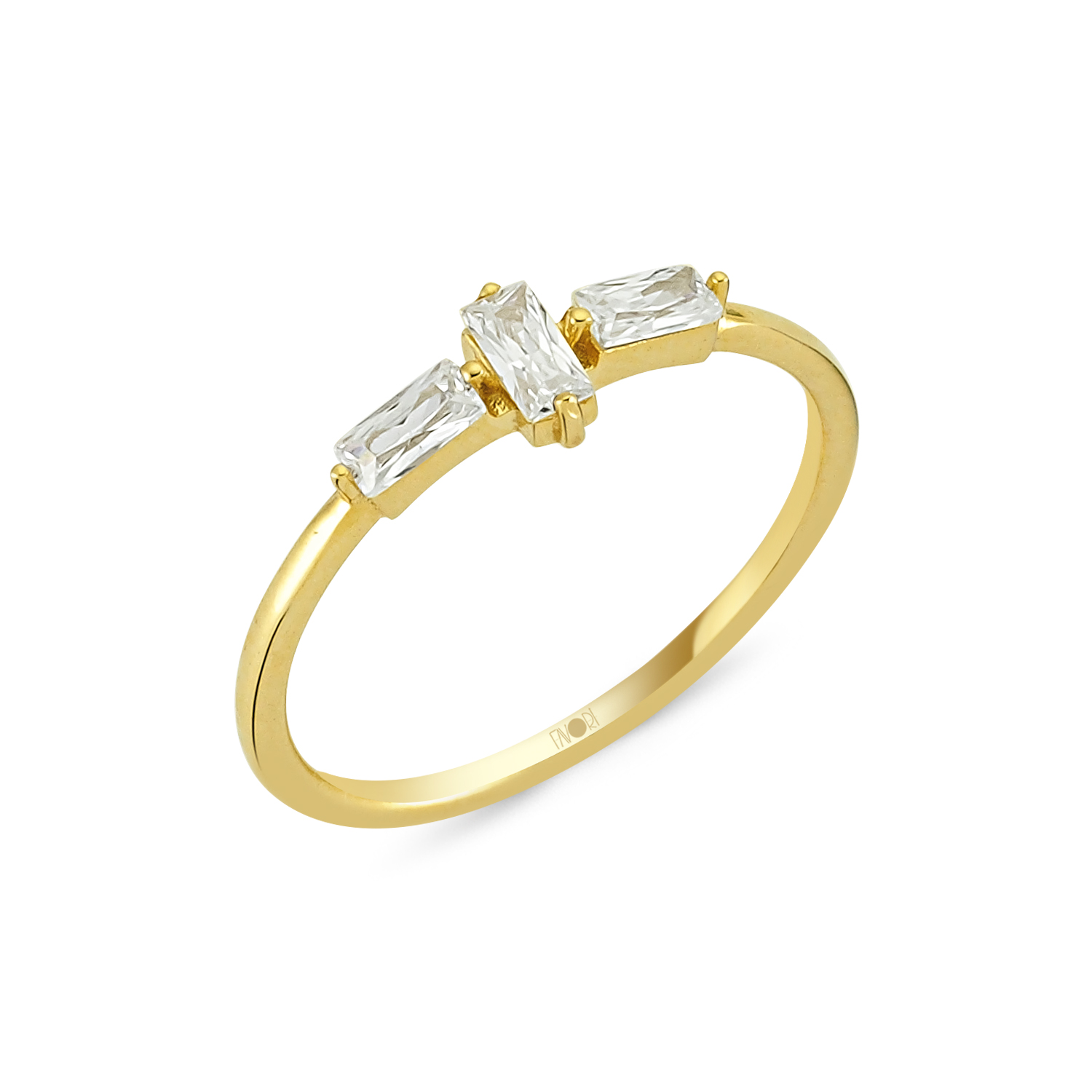 Altın Taşlı Yüzük