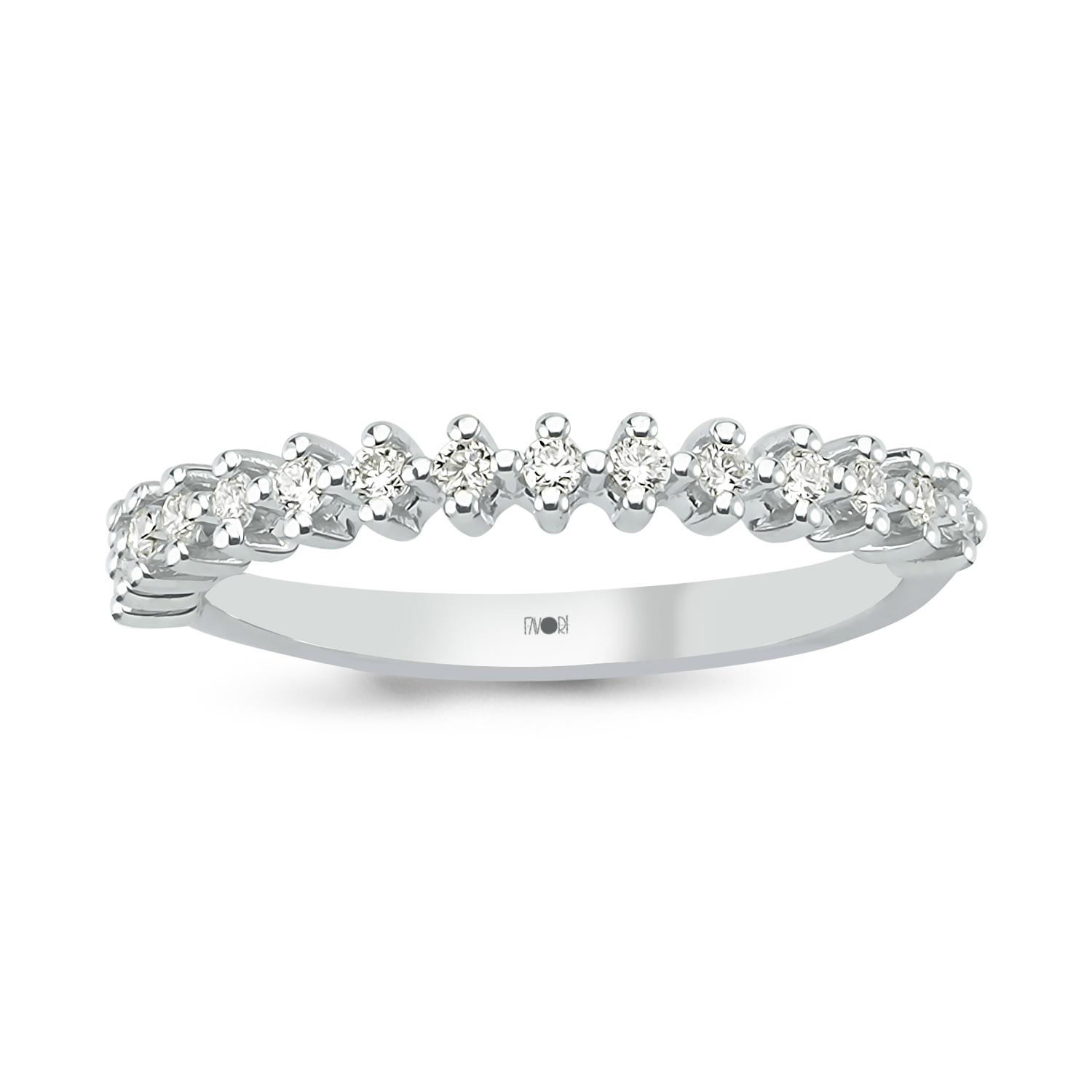 Pırlanta Yarımtur Yüzük