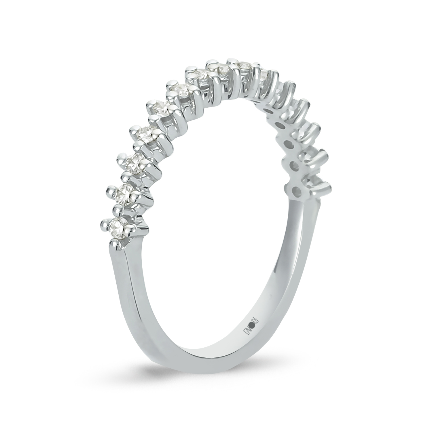 Pırlanta Yarımtur Yüzük