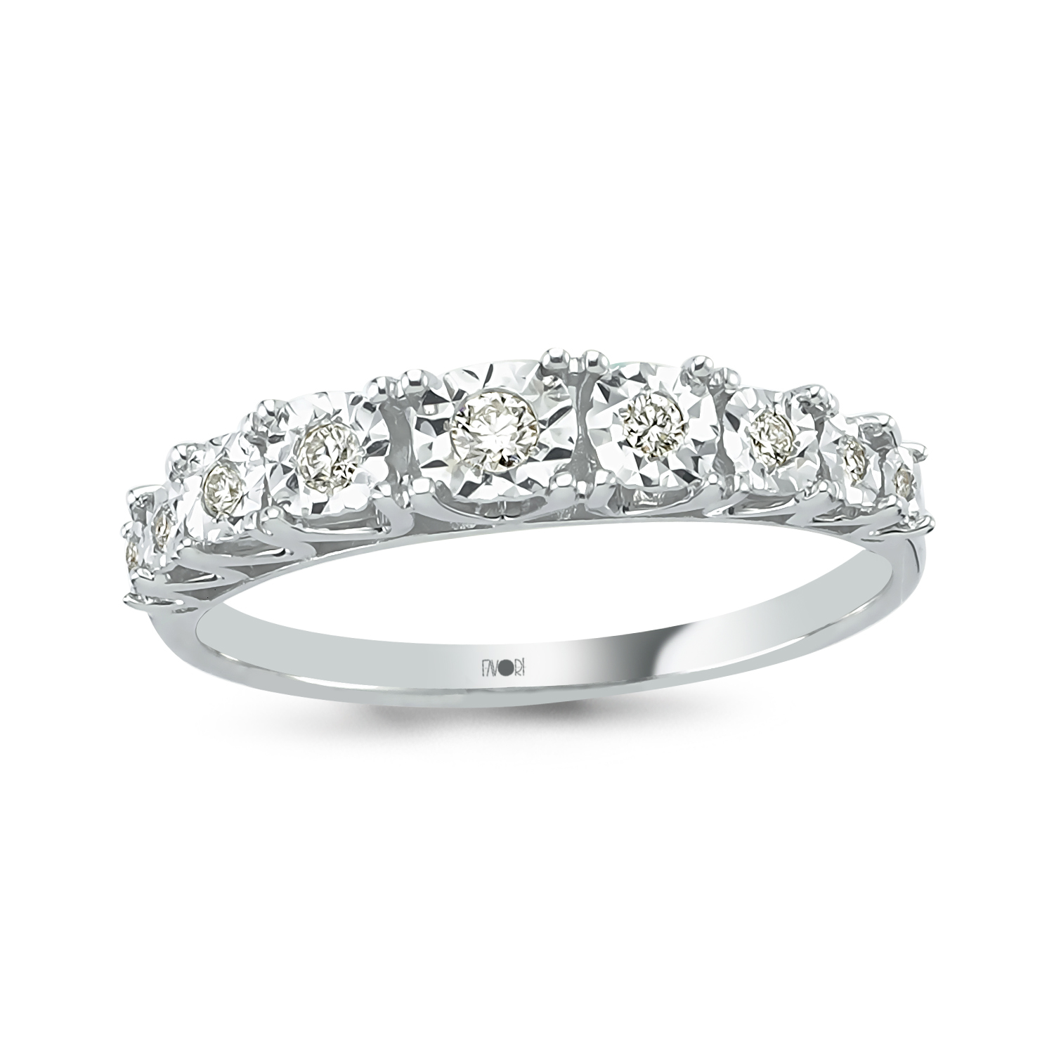 Pırlanta Yarımtur Yüzük