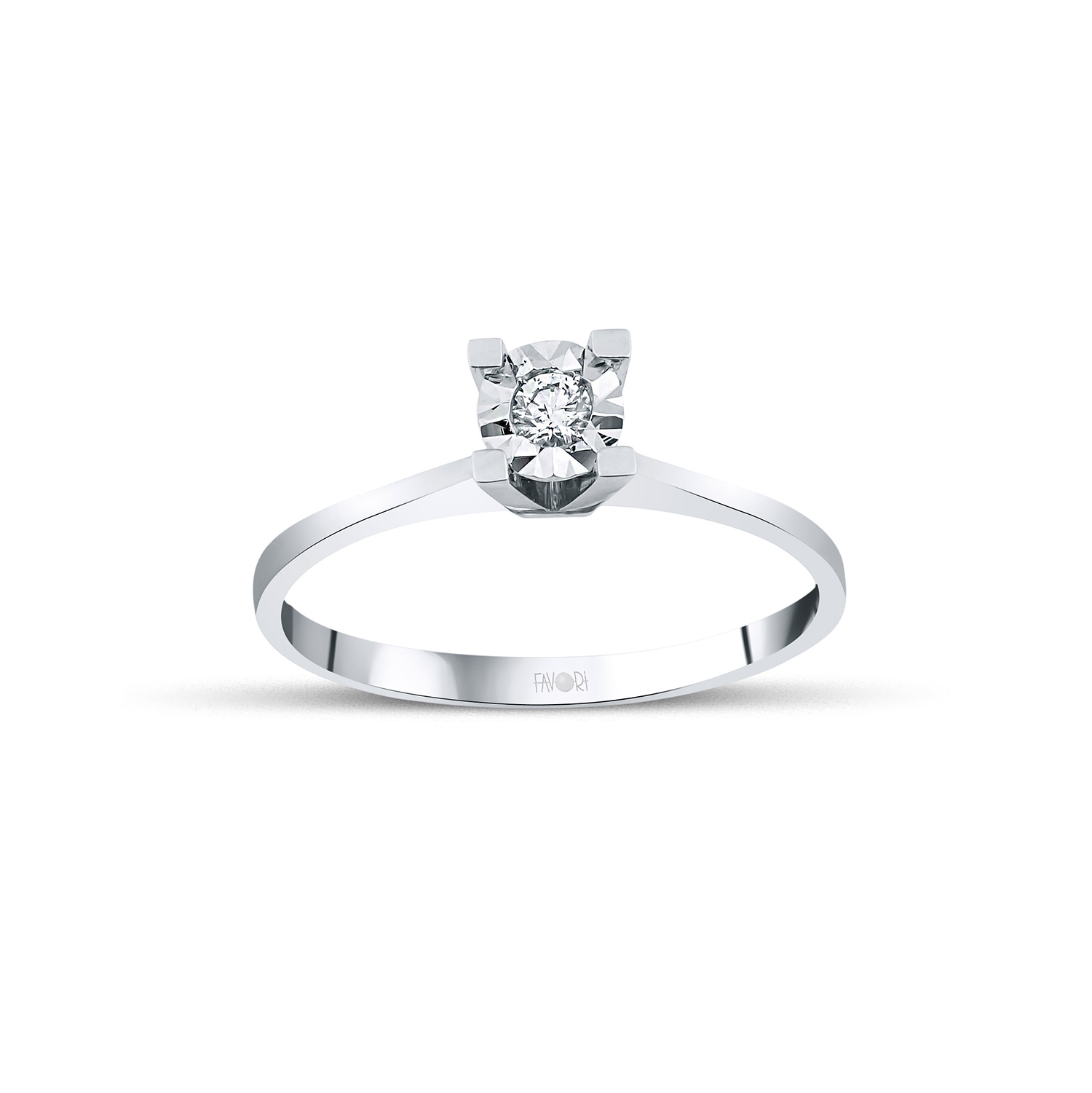 Pırlanta Tektaş Yüzük