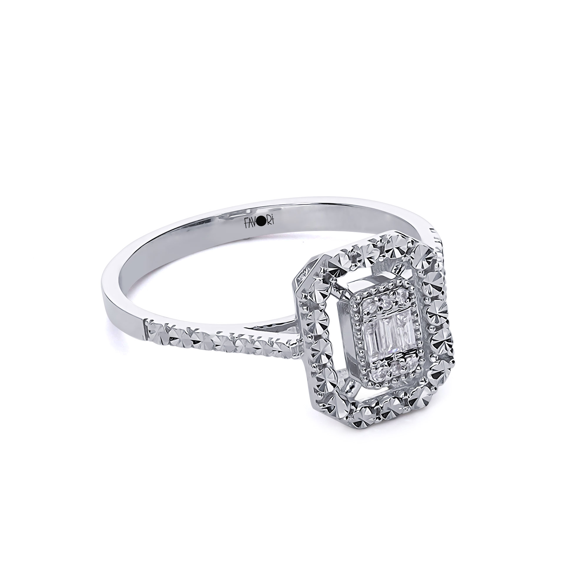 Pırlanta Baget Yüzük