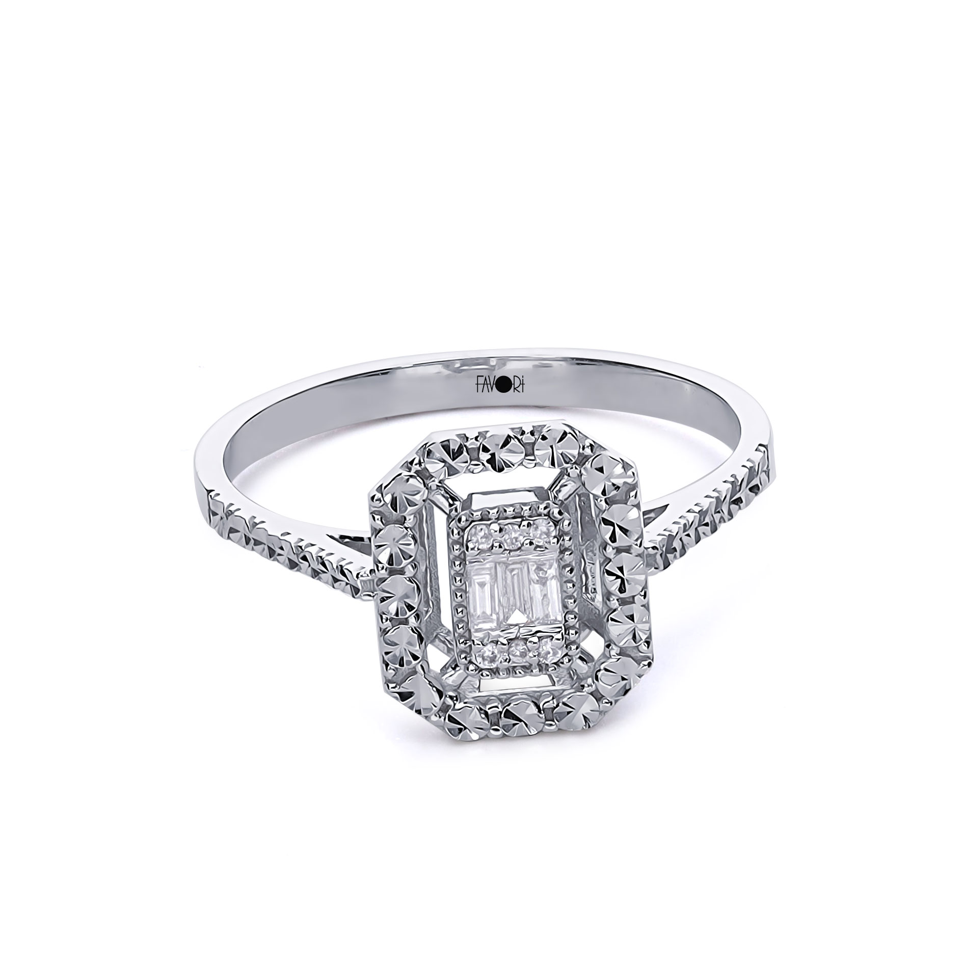 Pırlanta Baget Yüzük