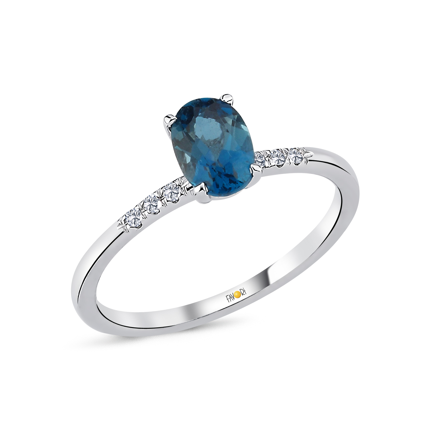 Pırlanta Renkli Yüzük