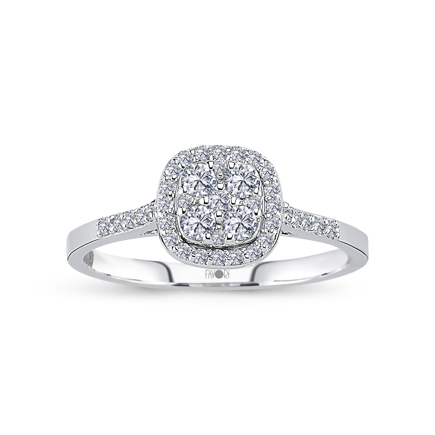 Pırlanta Taşlı Yüzük