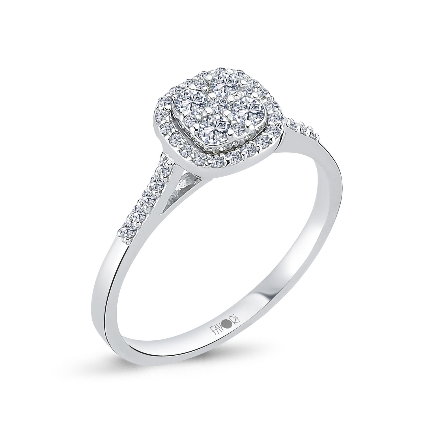 Pırlanta Taşlı Yüzük