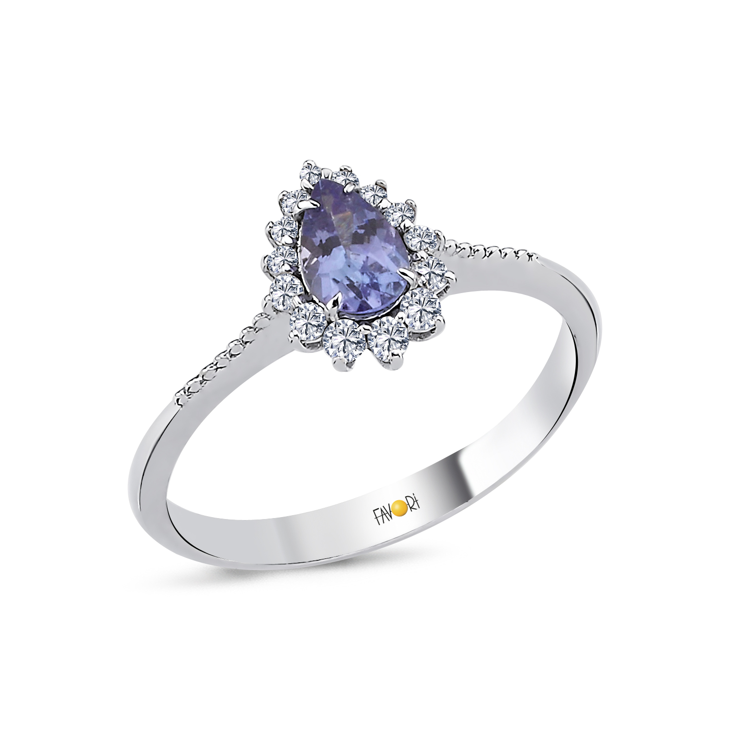 Pırlanta Renkli Yüzük