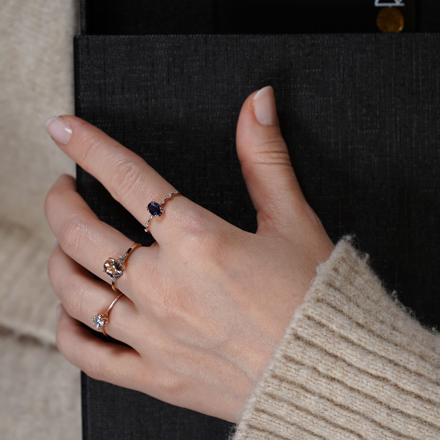 Pırlanta Renkli Yüzük