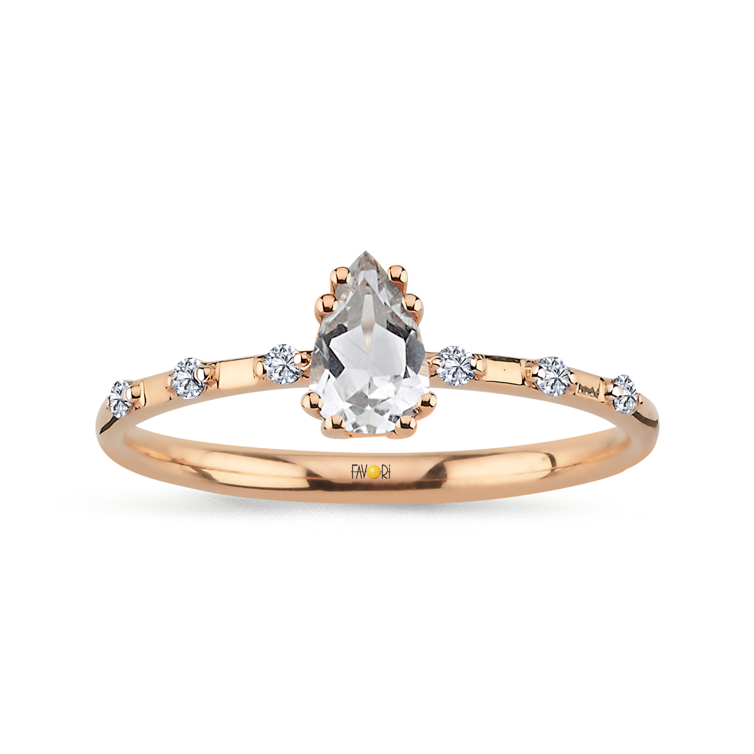 Pırlanta Renkli Yüzük