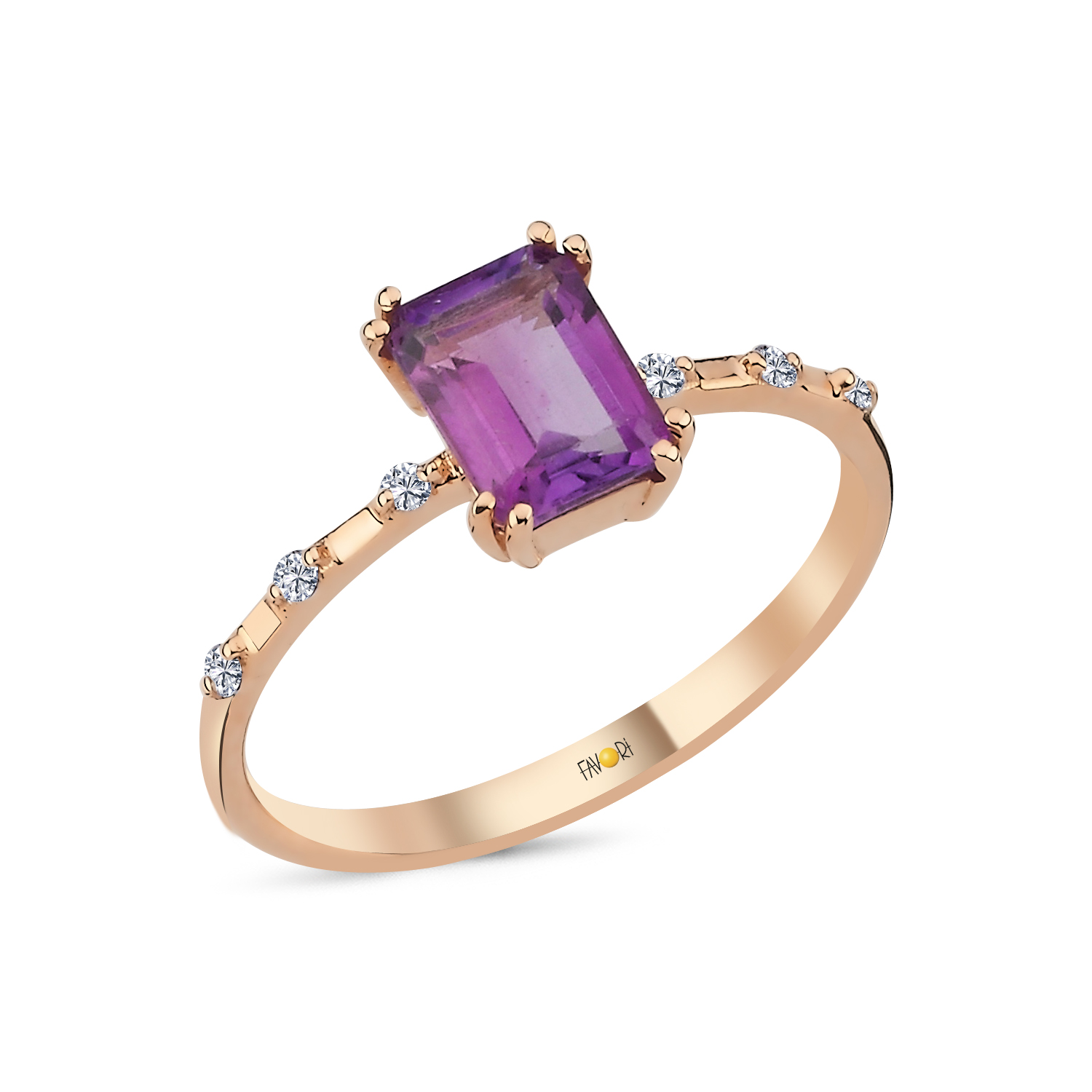 Pırlanta Renkli Yüzük