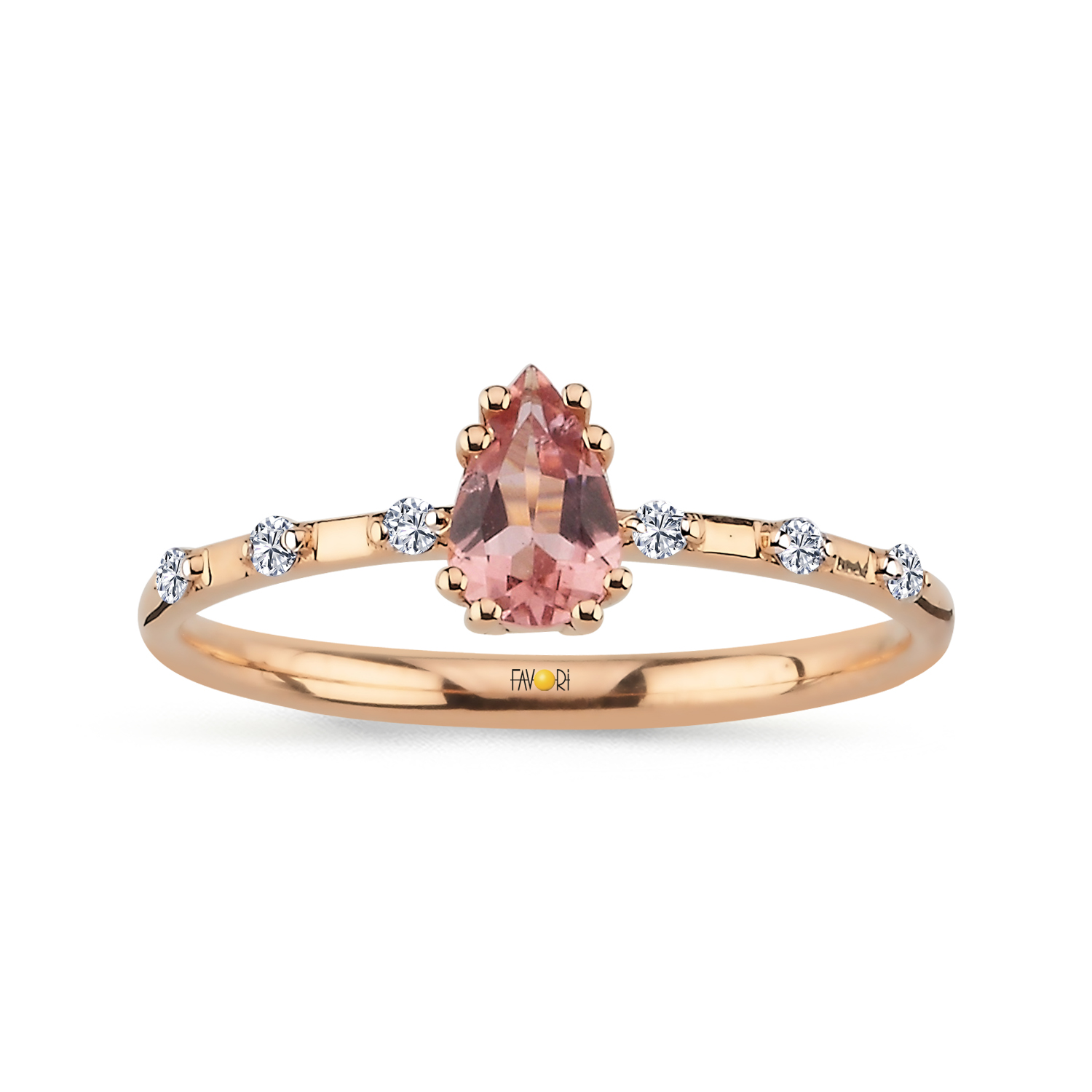 Pırlanta Renkli Yüzük