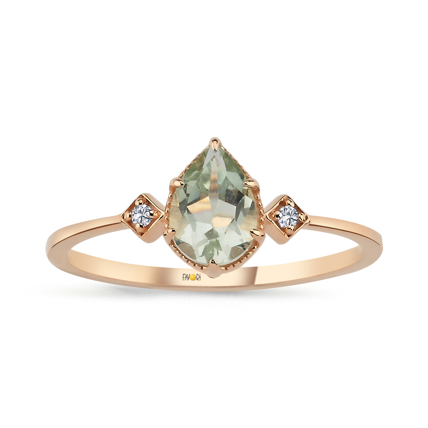 Pırlanta Renkli Yüzük