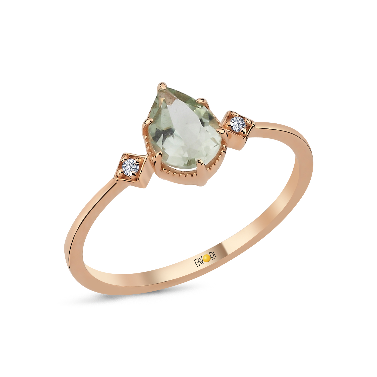 Pırlanta Renkli Yüzük