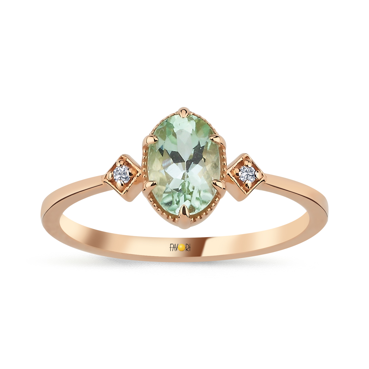 Pırlanta Renkli Yüzük