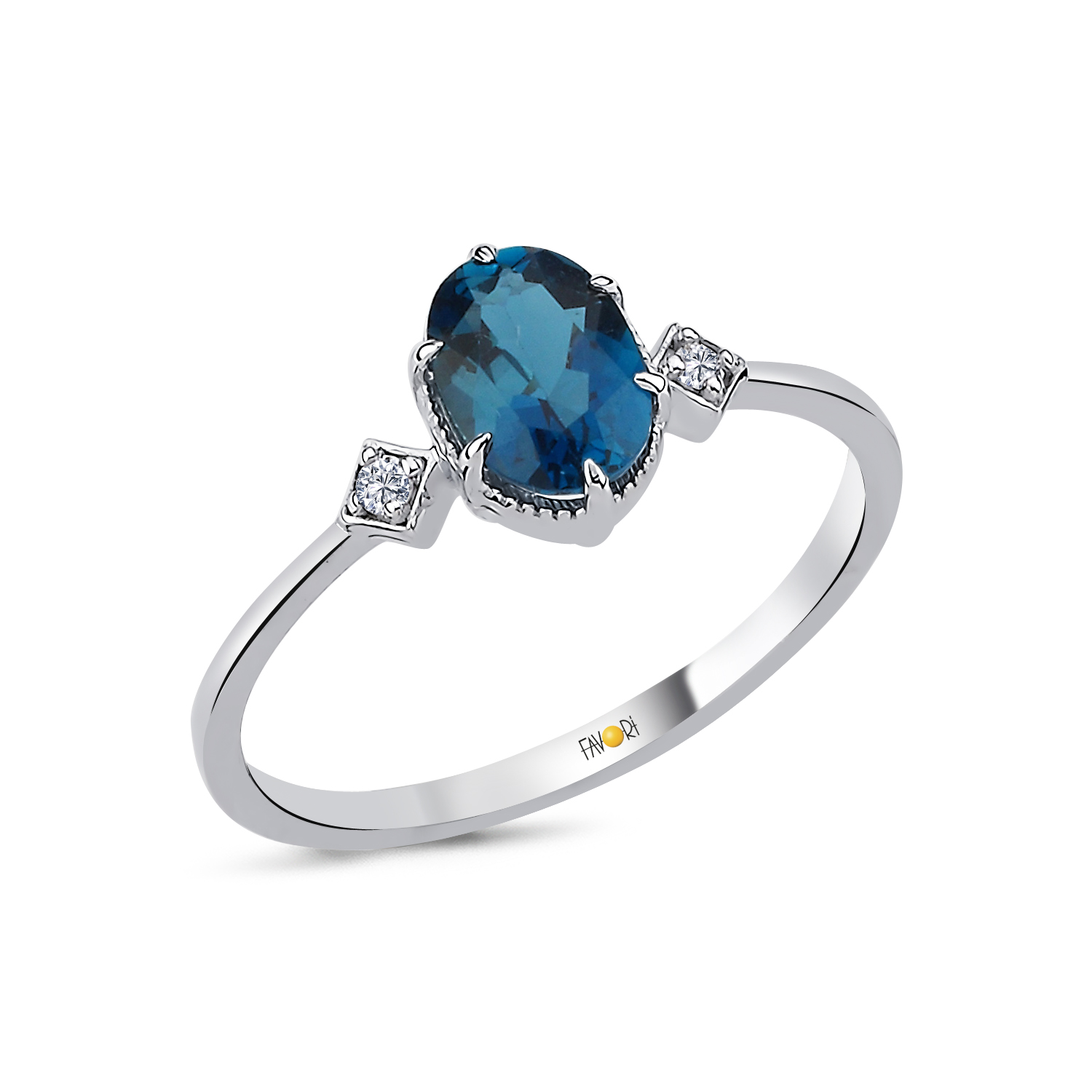 Pırlanta Renkli Yüzük