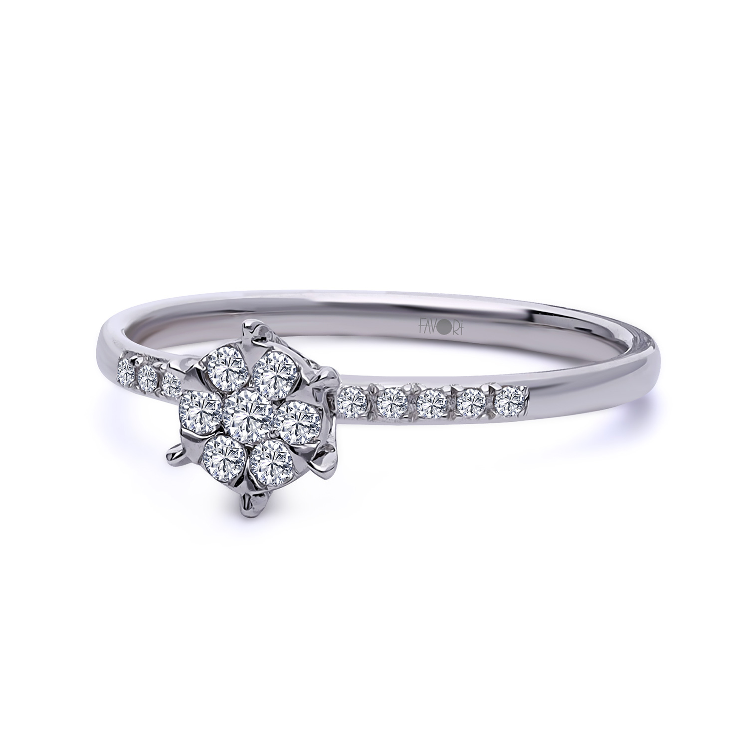 Pırlanta Taşlı Yüzük