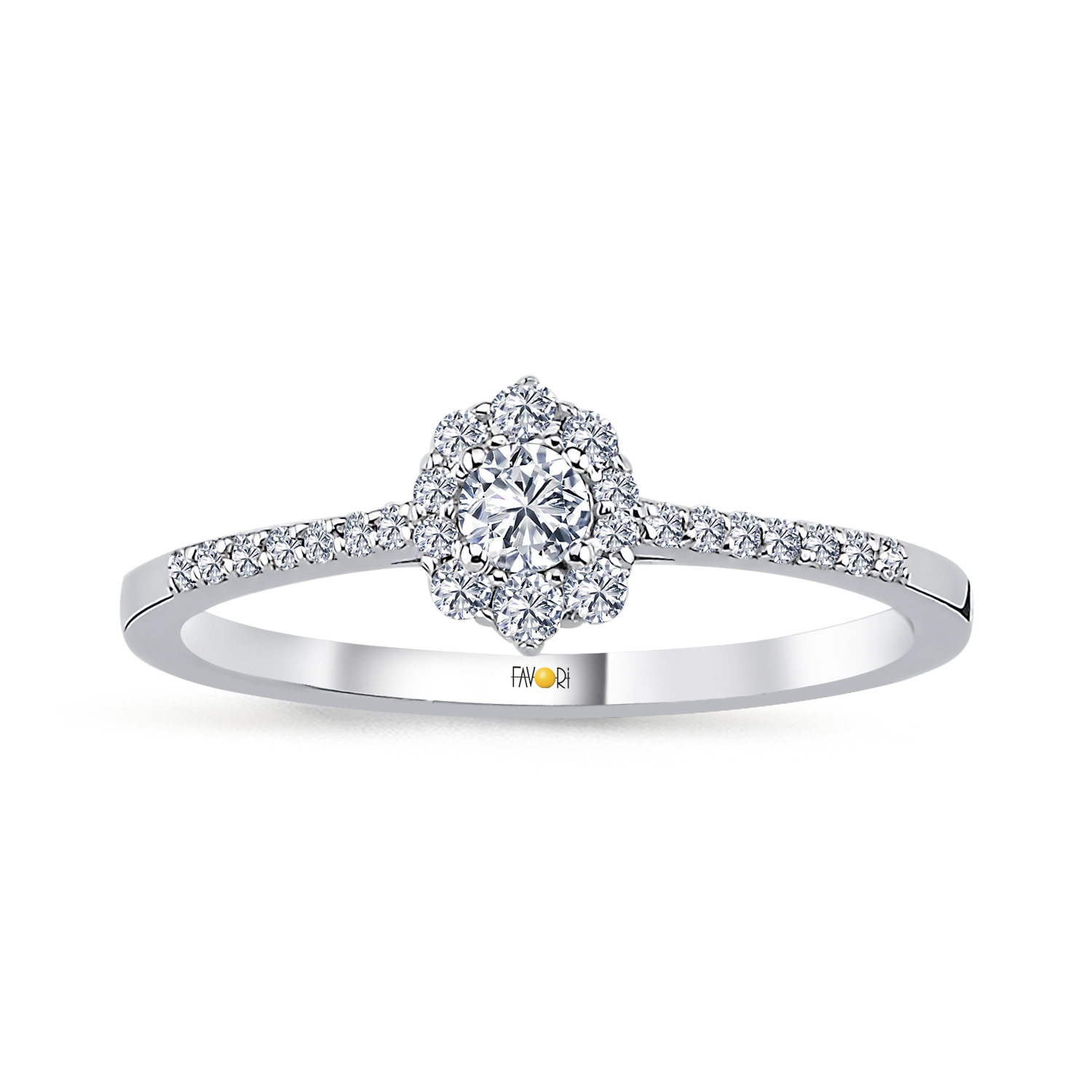 Pırlanta Fantazi Tektaş Yüzük