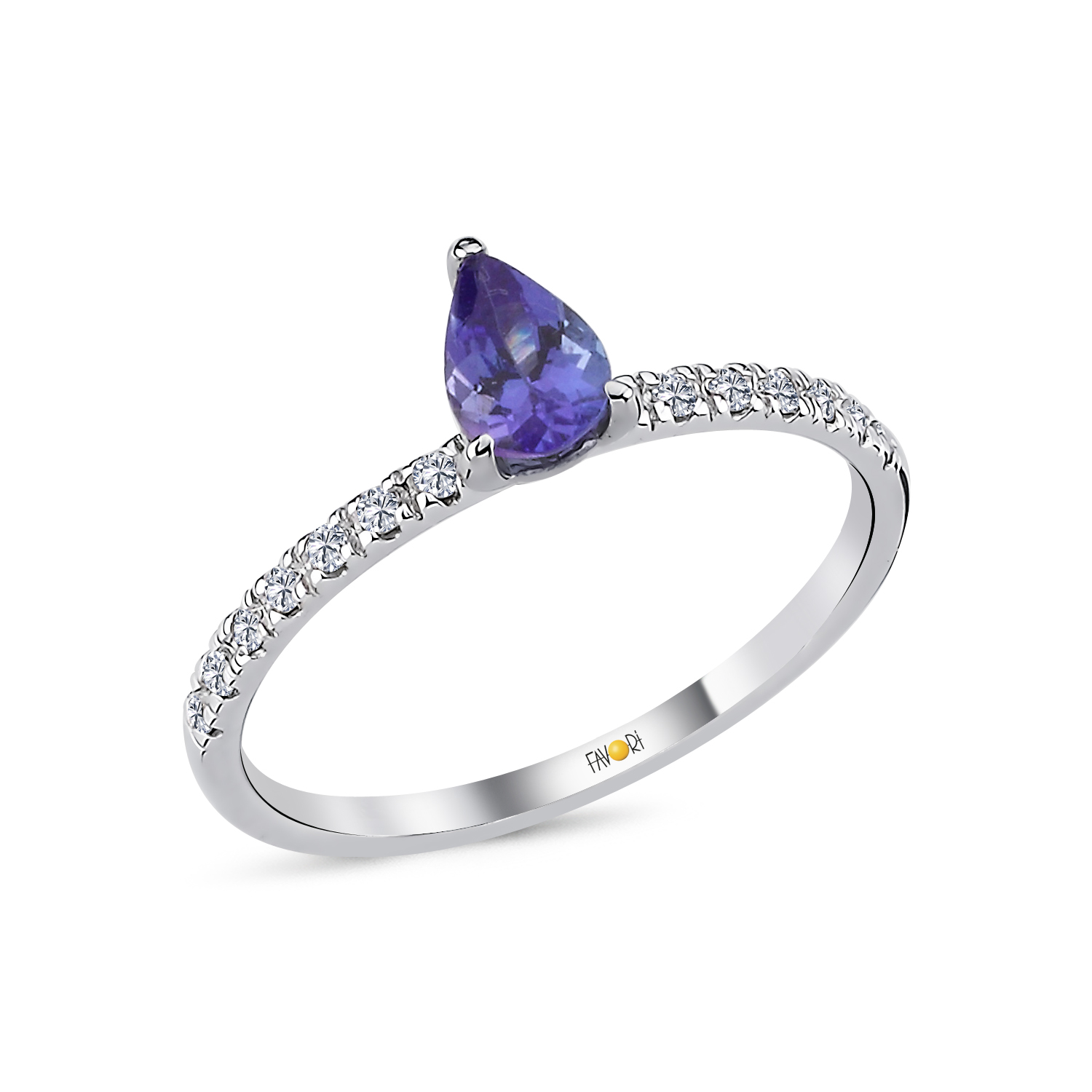 Pırlanta Renkli Yüzük