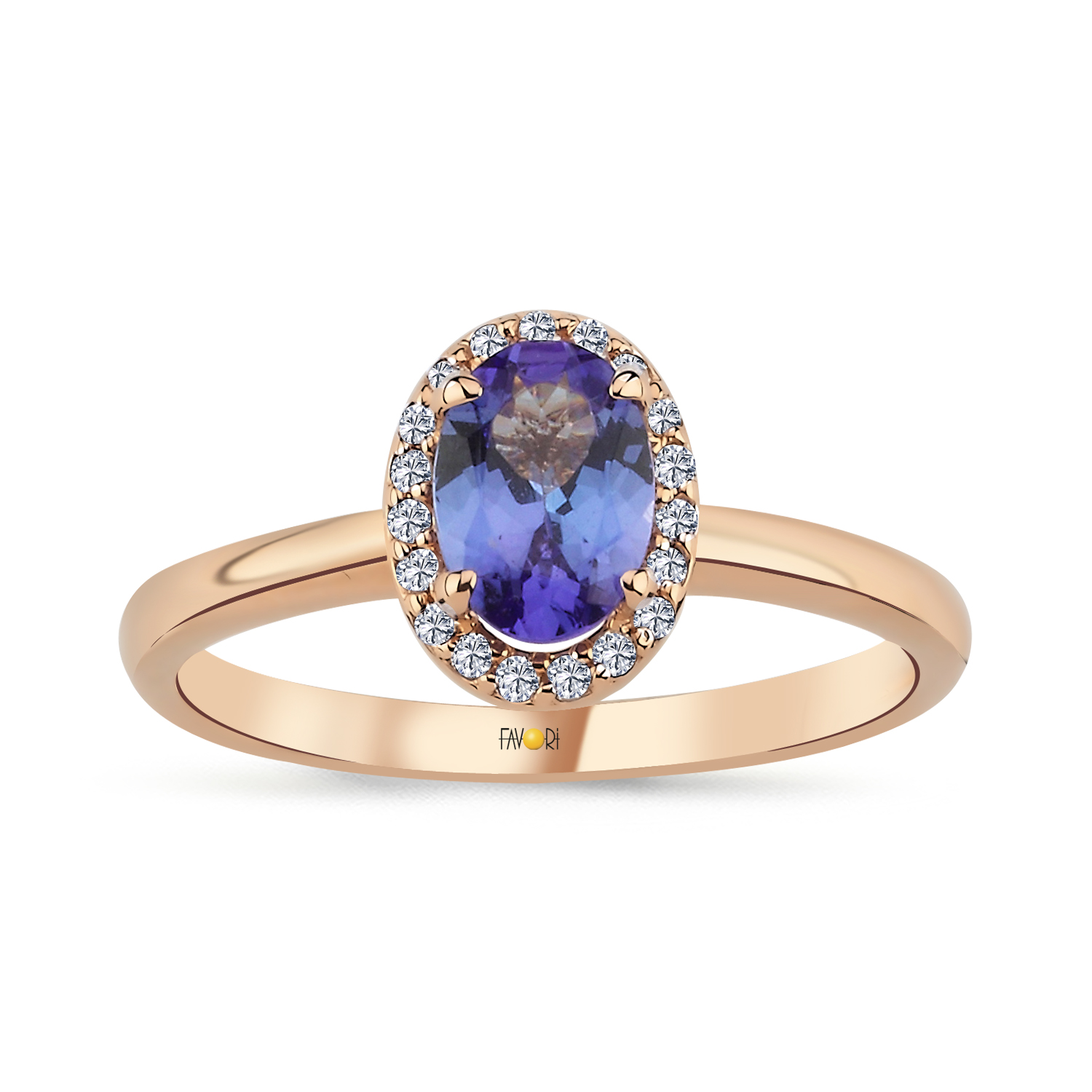 Pırlanta Renkli Yüzük