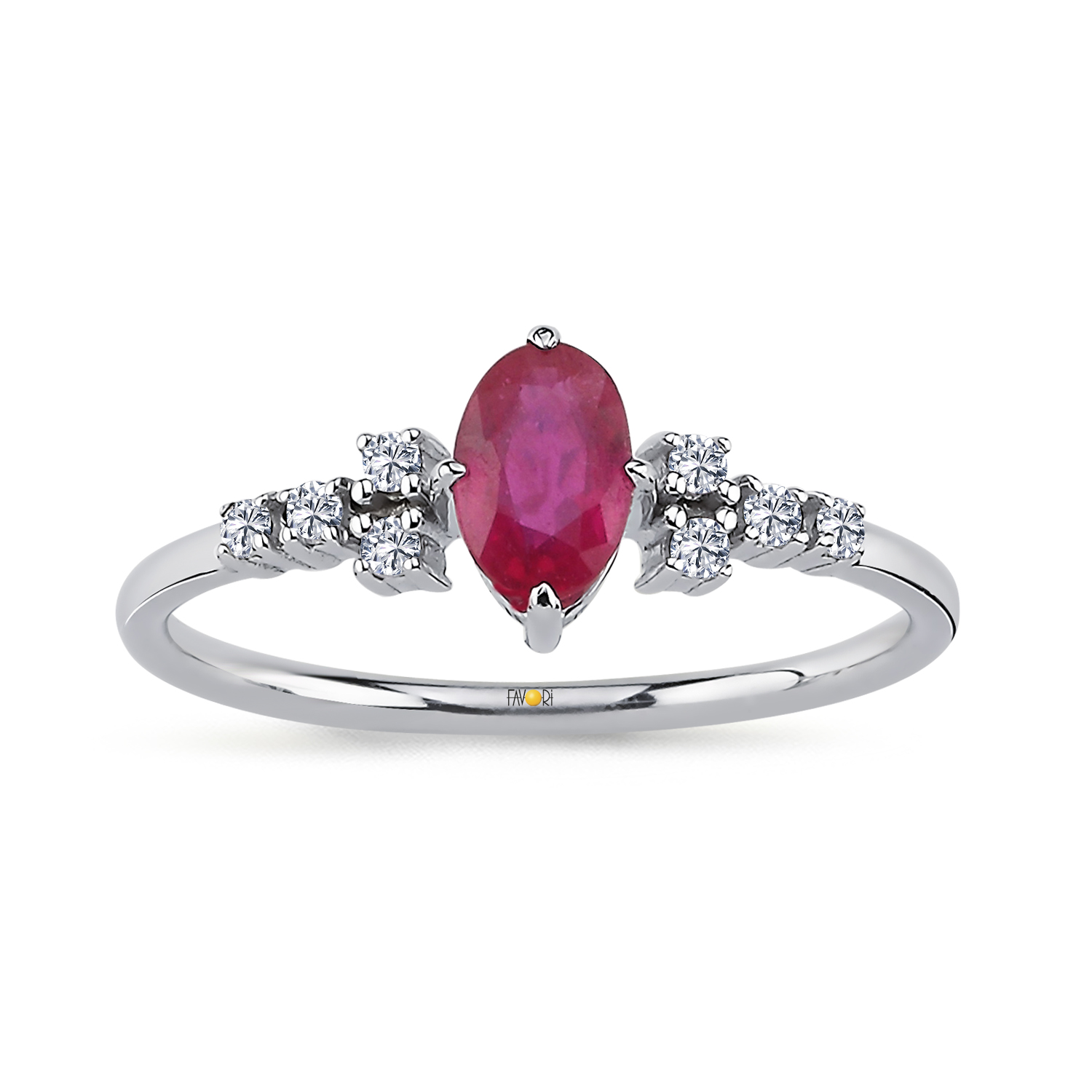 Pırlanta Renkli Yüzük