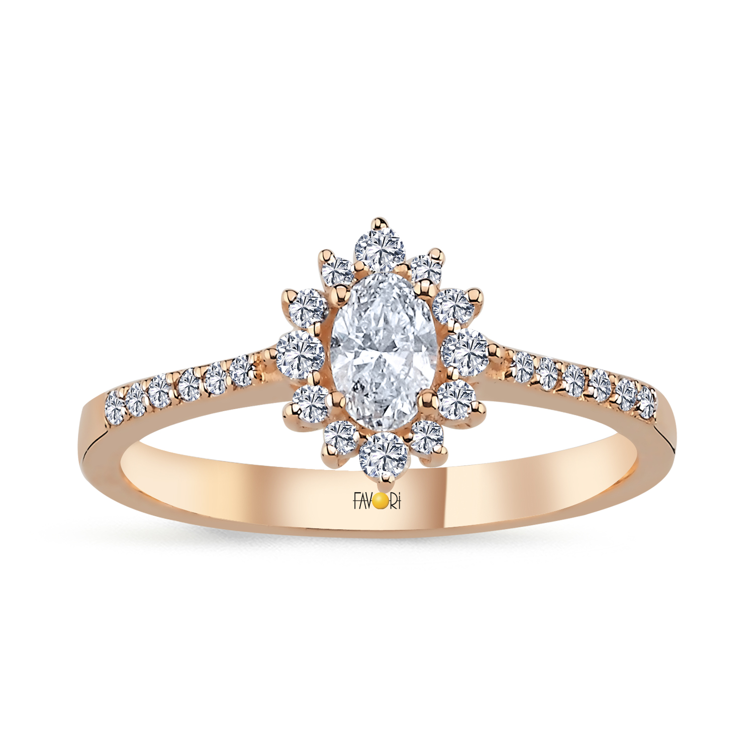 Pırlanta Fantazi Tektaş Yüzük