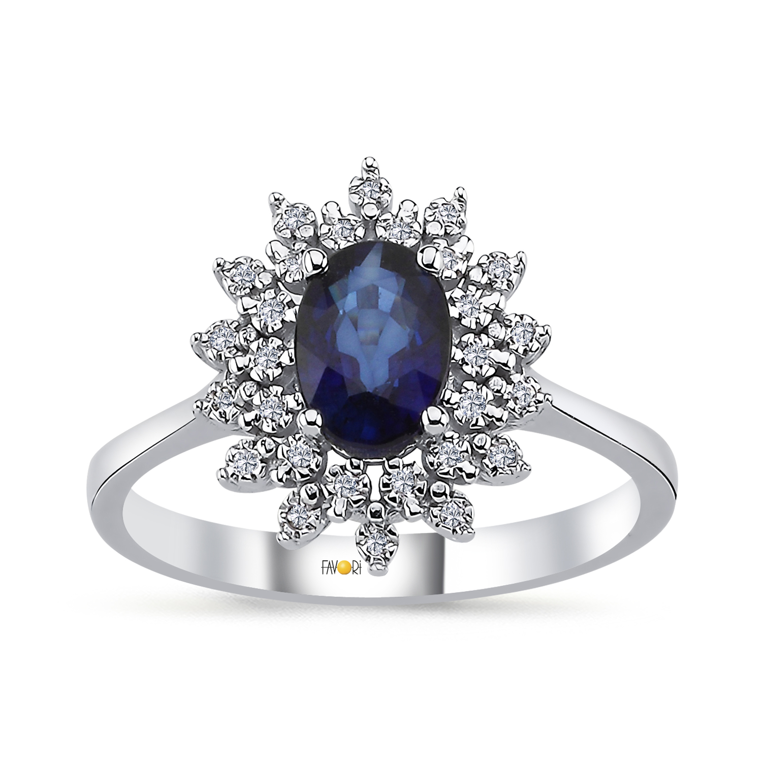 Pırlanta Renkli Yüzük