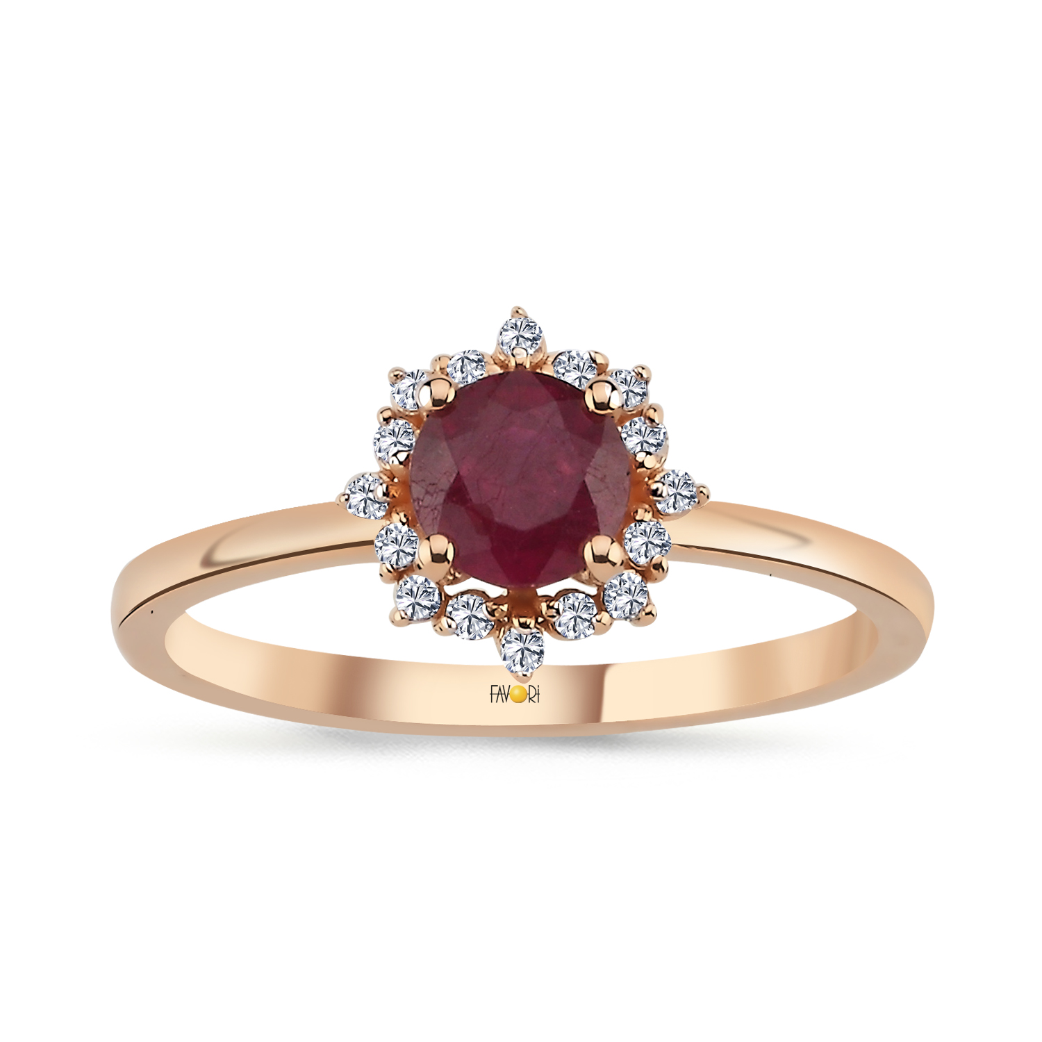 Pırlanta Renkli Yüzük