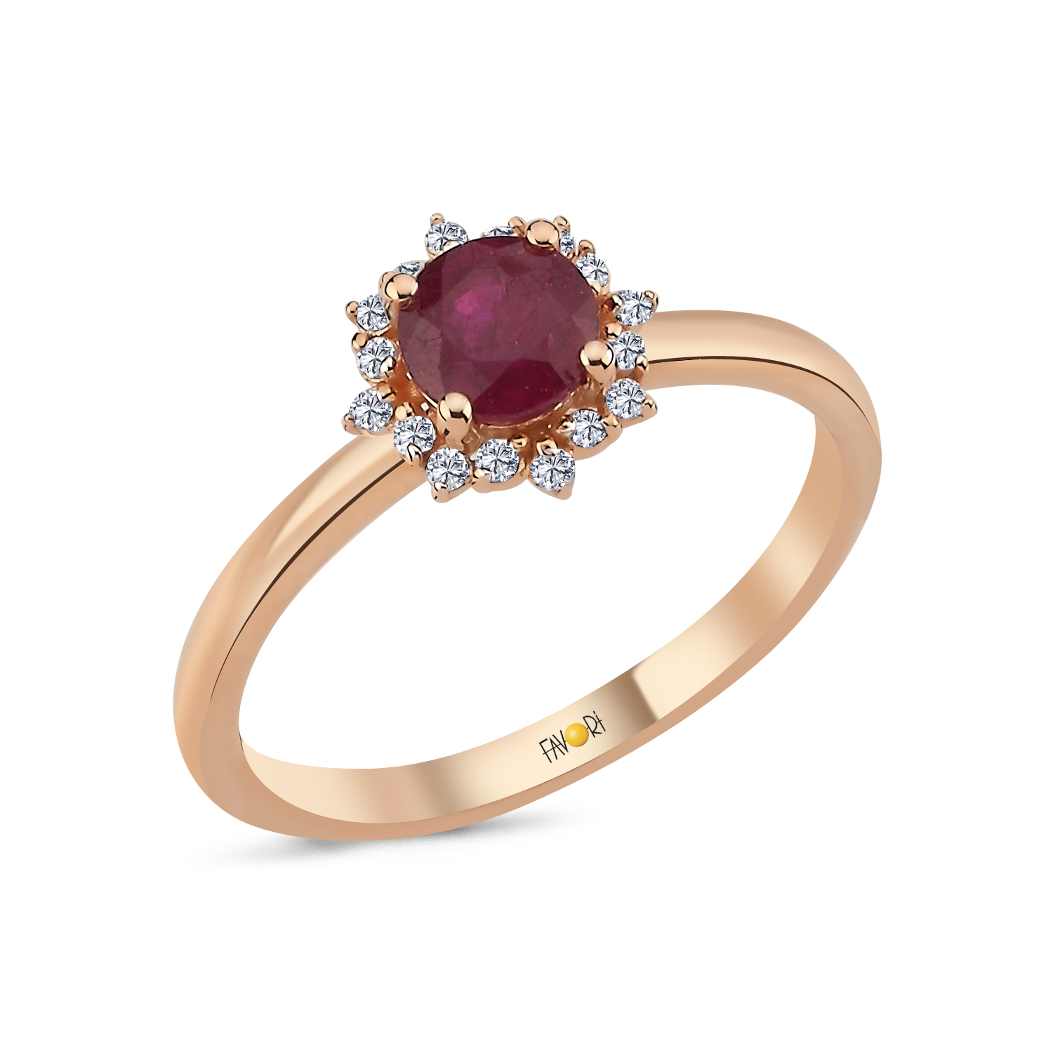 Pırlanta Renkli Yüzük