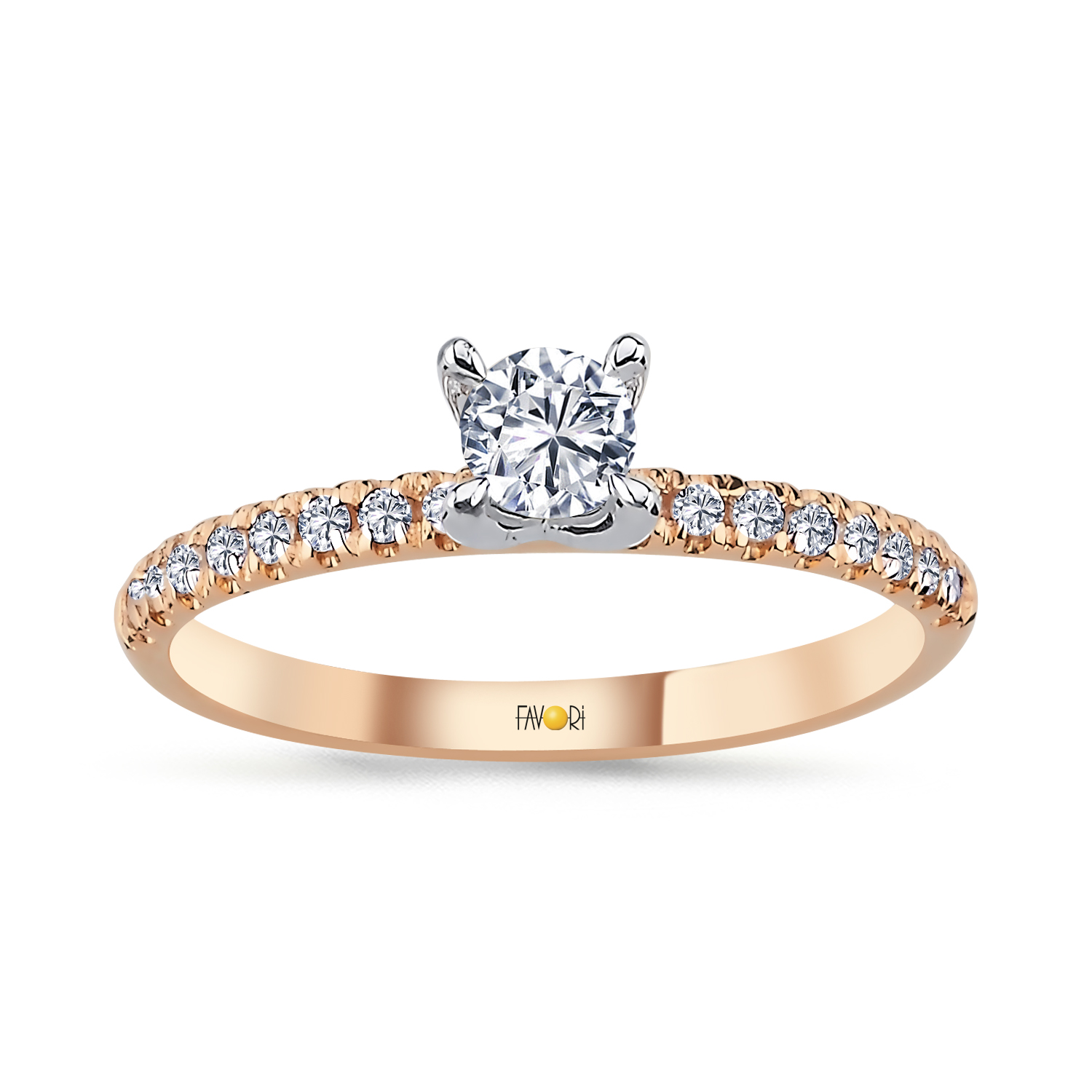 Pırlanta Fantazi Tektaş Yüzük