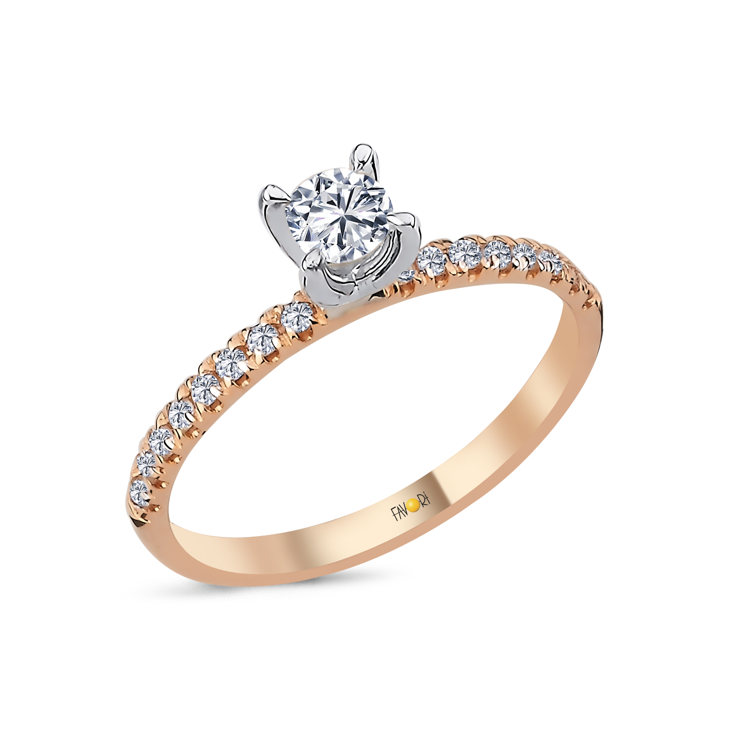 Pırlanta Fantazi Tektaş Yüzük