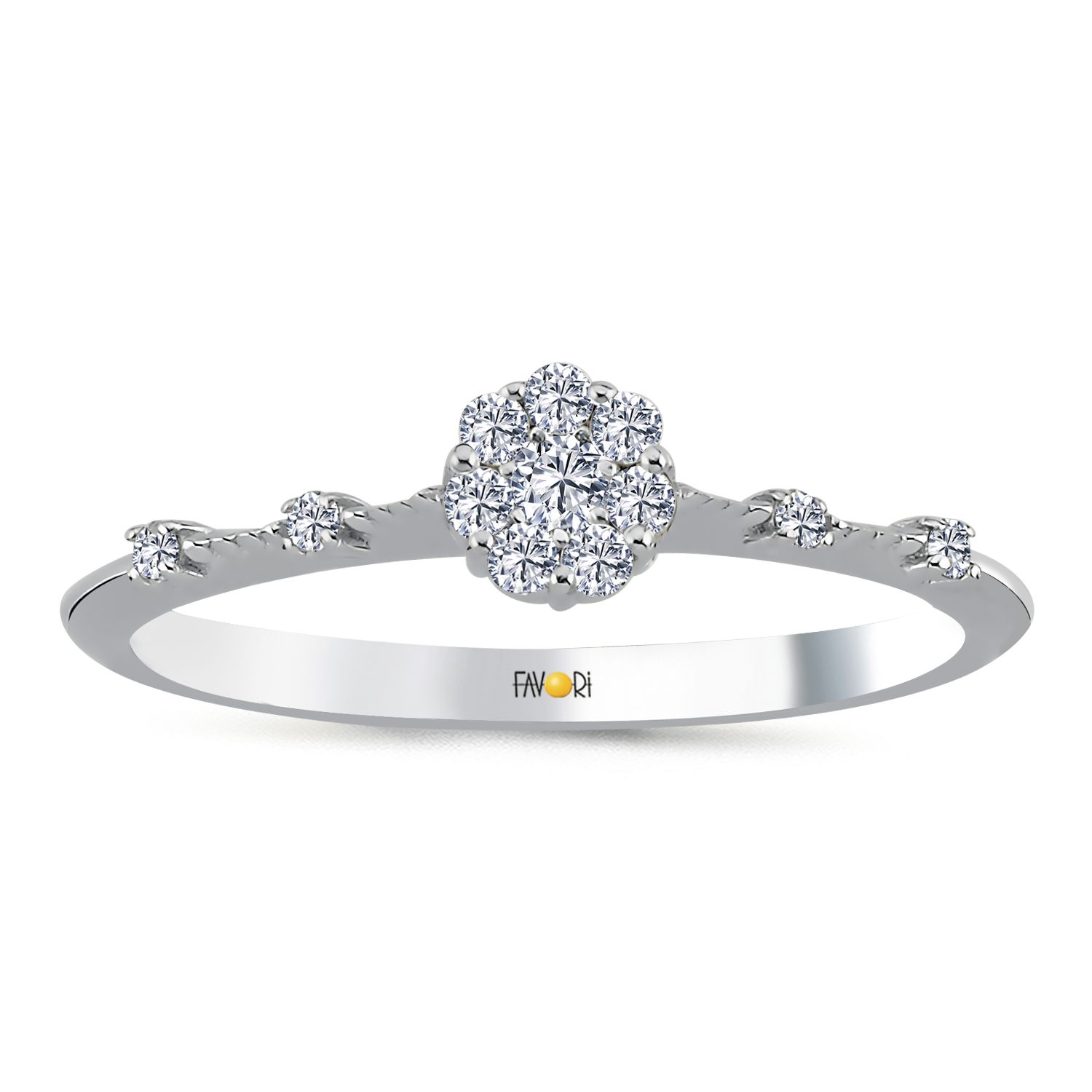 Pırlanta Taşlı Yüzük