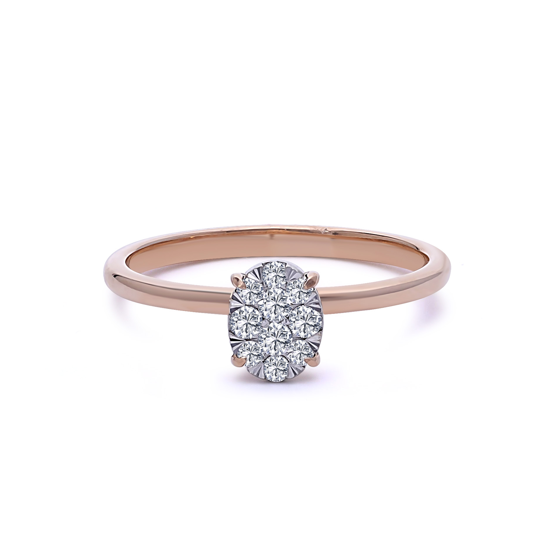 Pırlanta Taşlı Yüzük