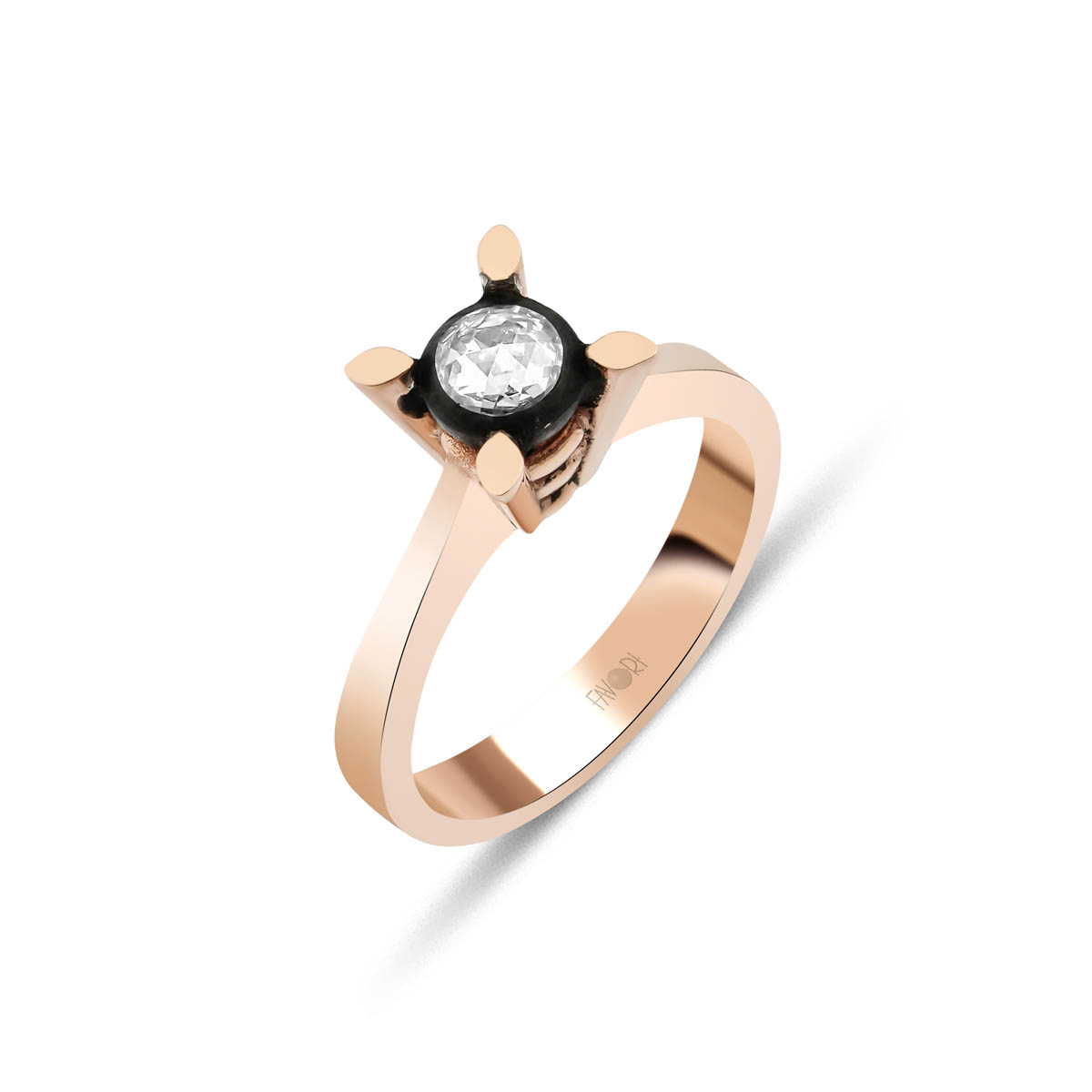 Elmas Tektaş Yüzük