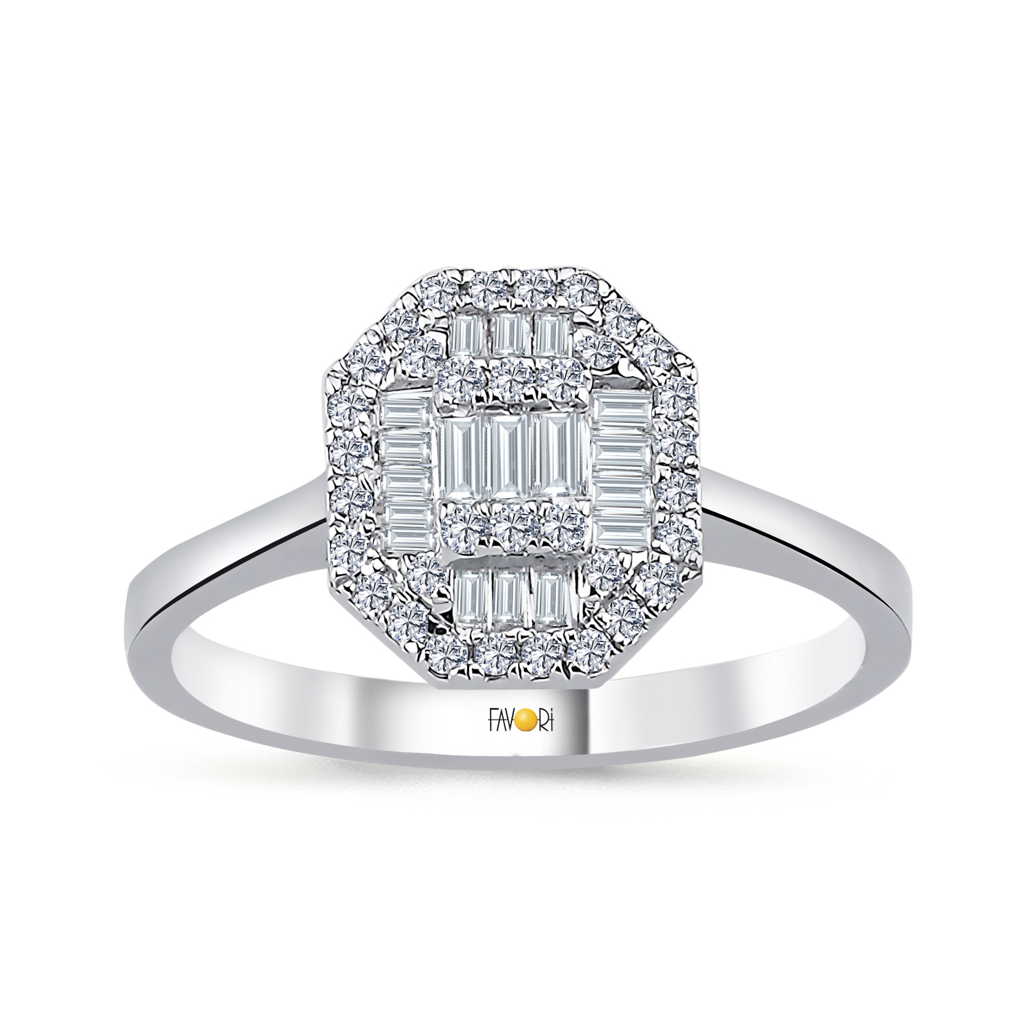 Pırlanta Baget Yüzük