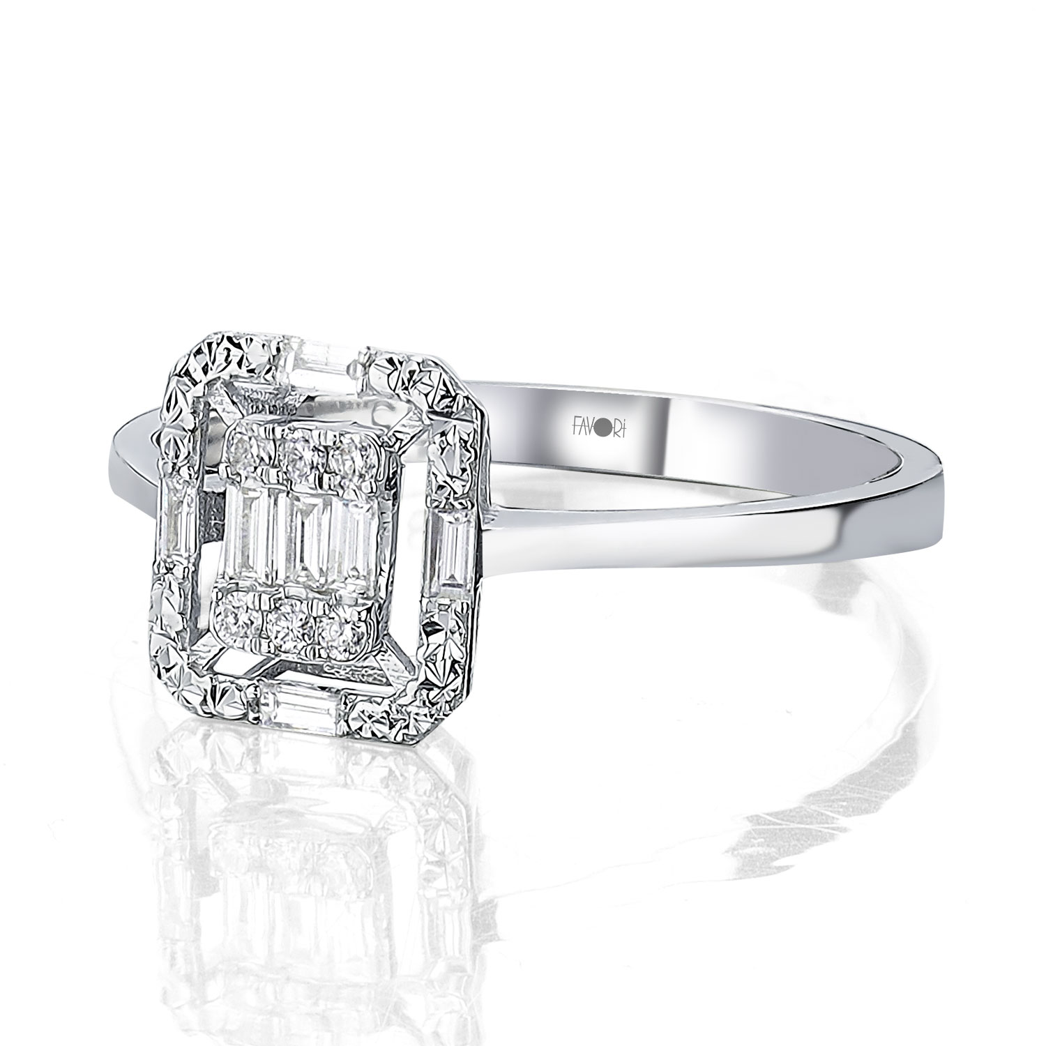 Pırlanta Baget Yüzük