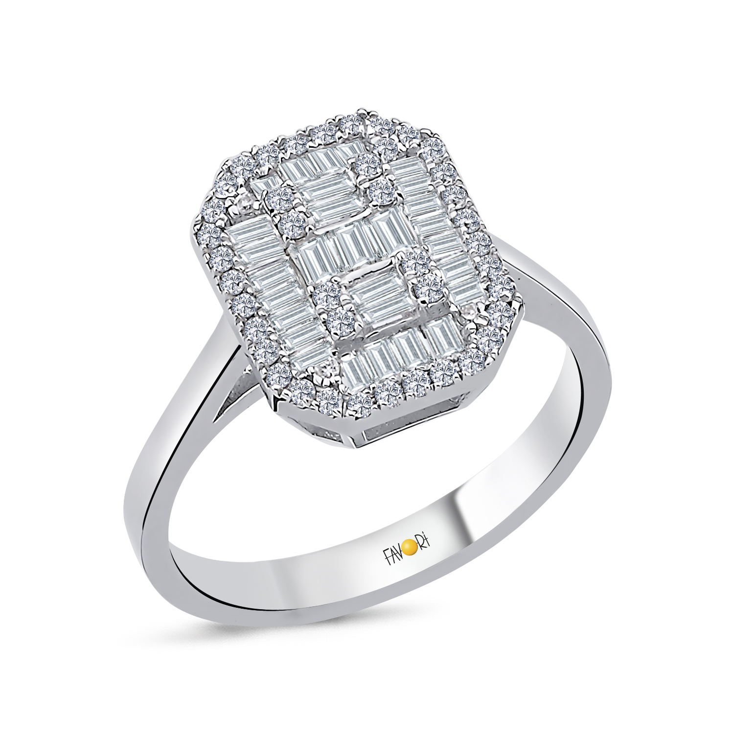 Pırlanta Baget Yüzük