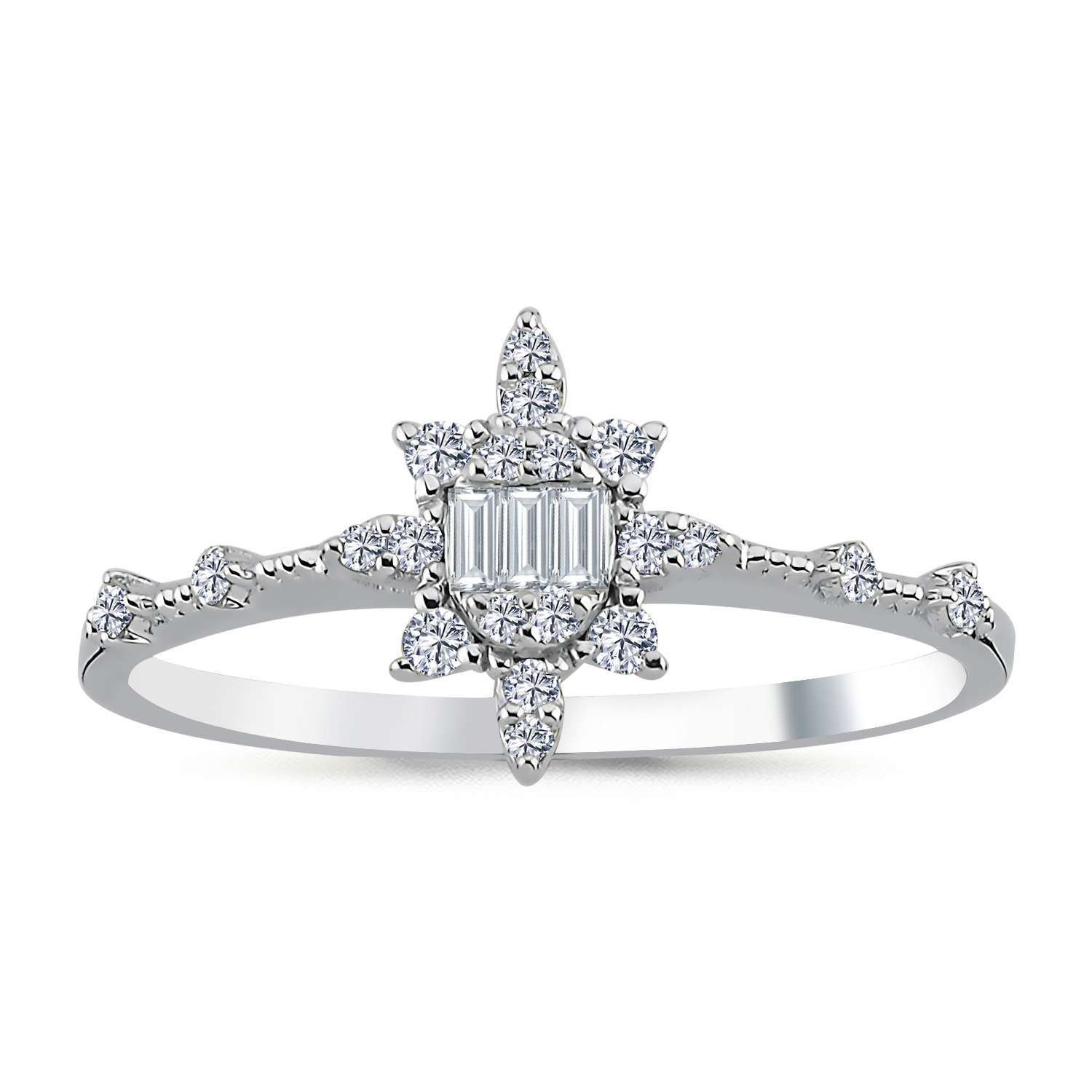 Pırlanta Baget Yüzük