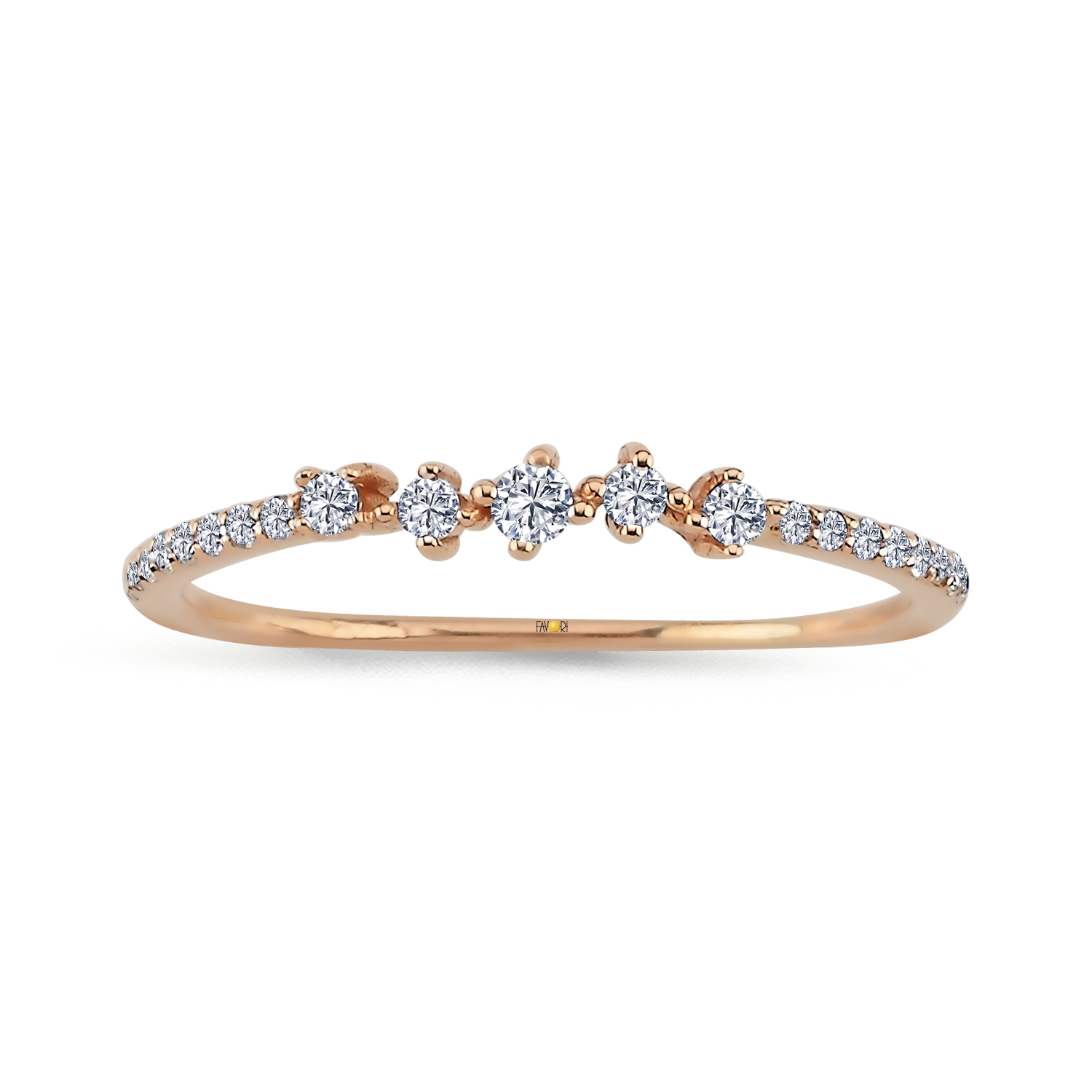 Pırlanta Taşlı Yüzük