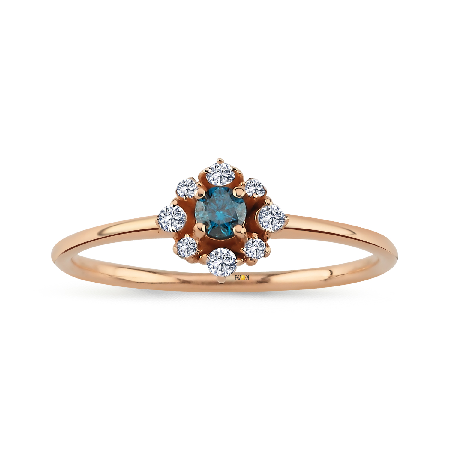 Pırlanta Renkli Yüzük