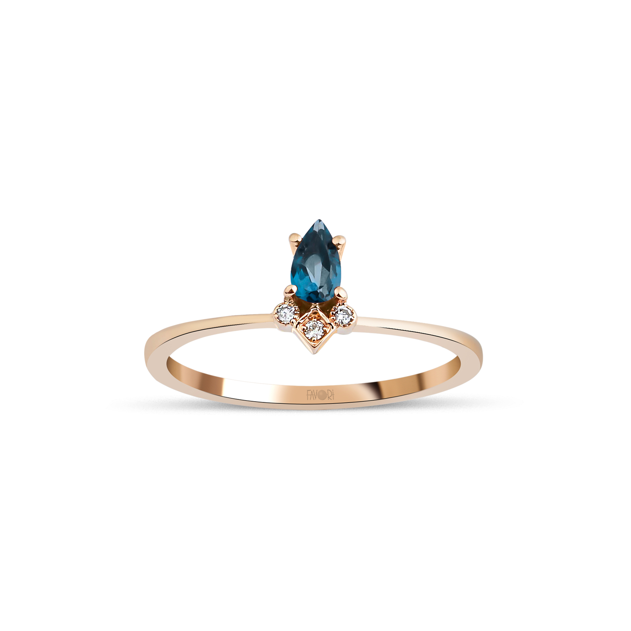 Pırlanta Renkli Yüzük