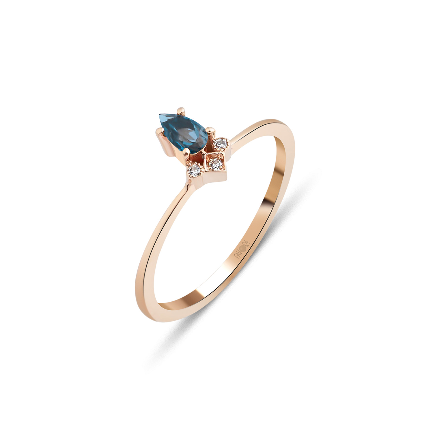 PIRLANTA LONDON TOPAZ YÜZÜK