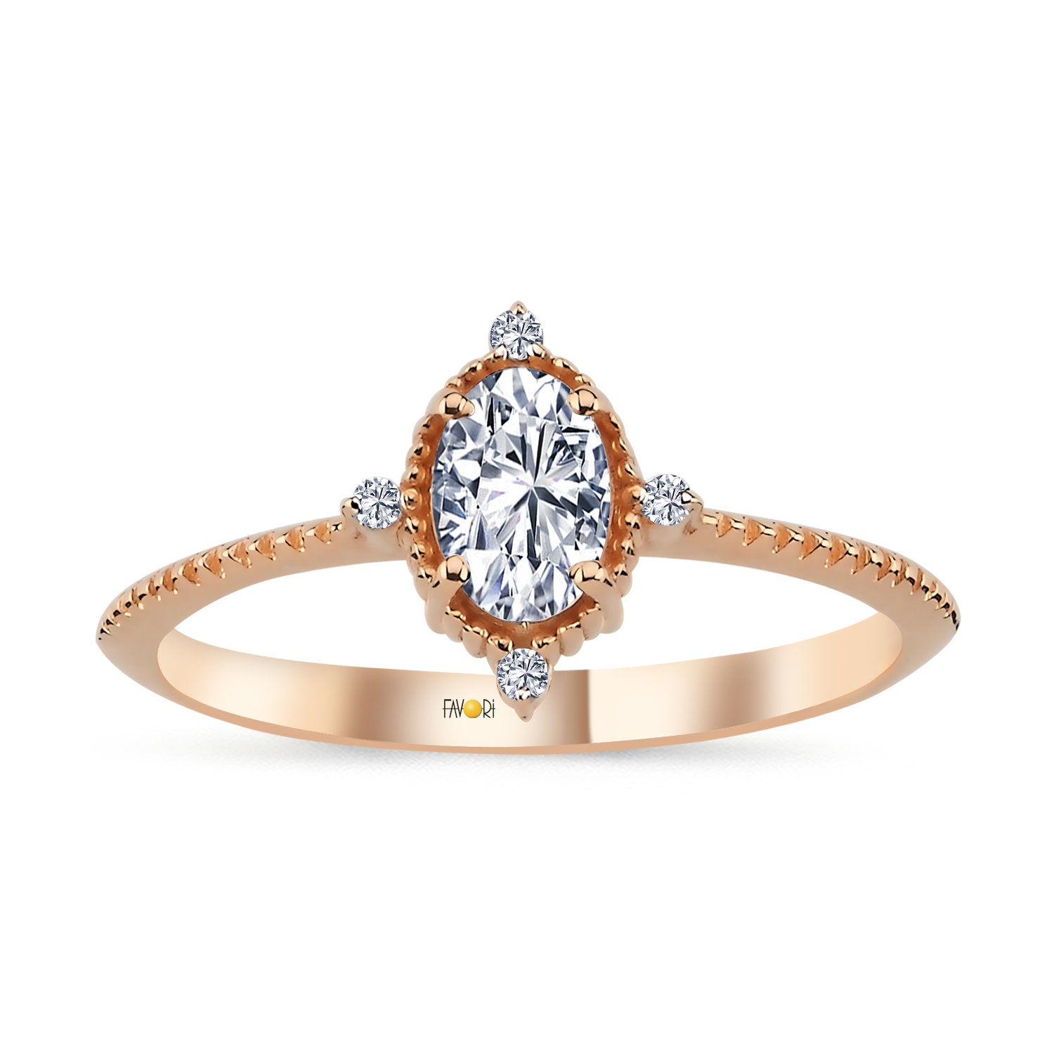 Pırlanta Renkli Yüzük